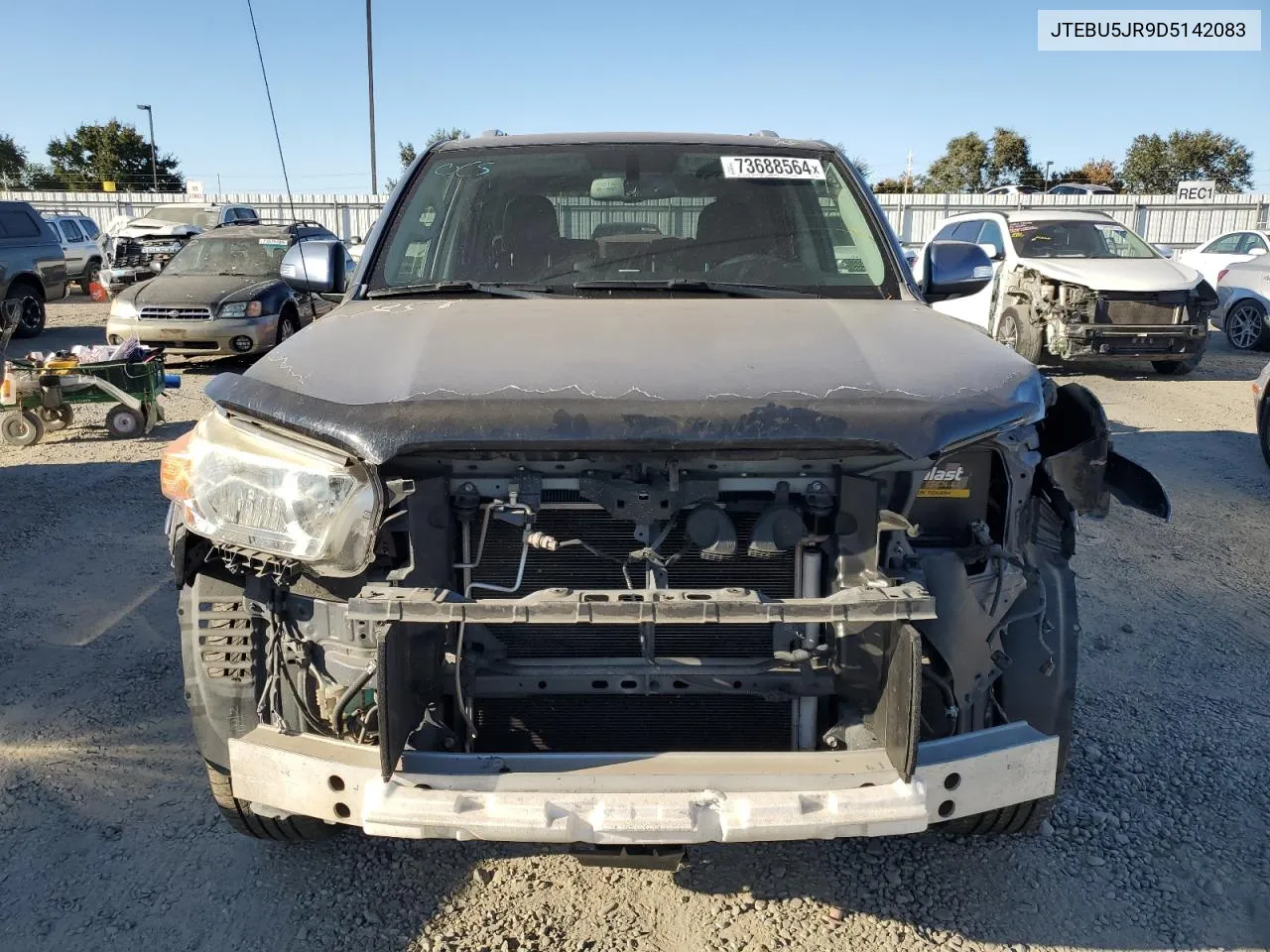 2013 Toyota 4Runner Sr5 VIN: JTEBU5JR9D5142083 Lot: 73688564