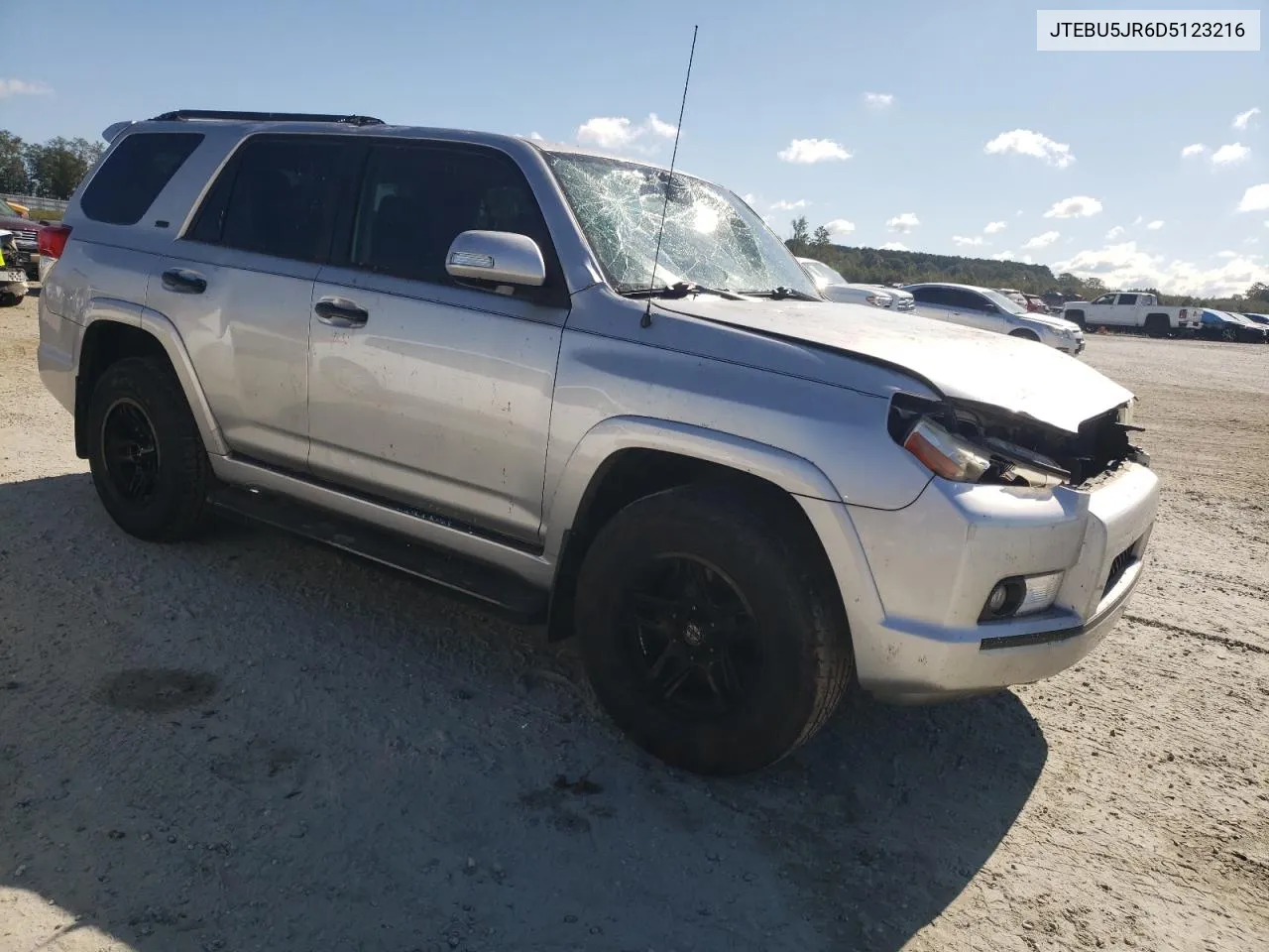 2013 Toyota 4Runner Sr5 VIN: JTEBU5JR6D5123216 Lot: 74185524