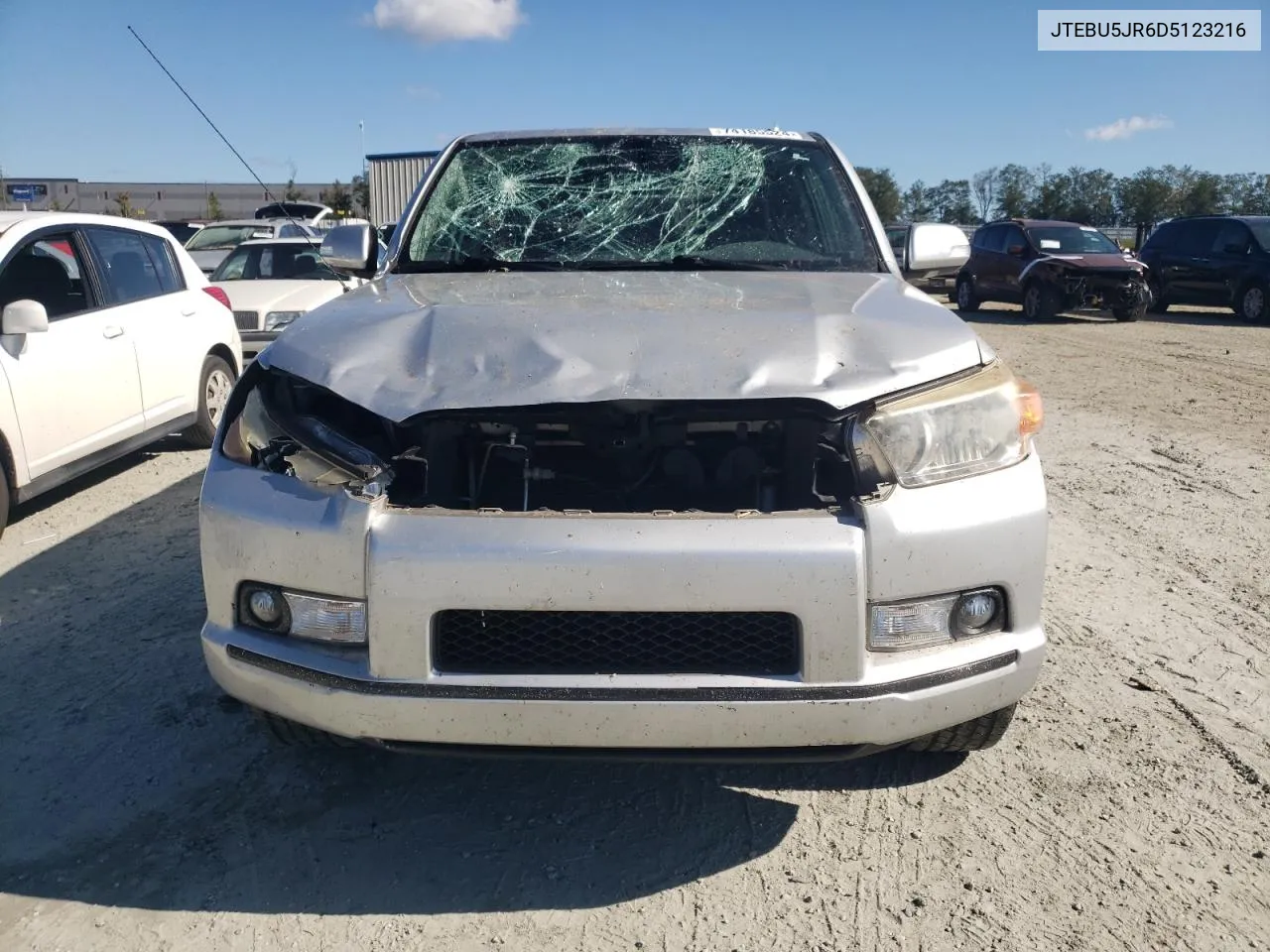 2013 Toyota 4Runner Sr5 VIN: JTEBU5JR6D5123216 Lot: 74185524