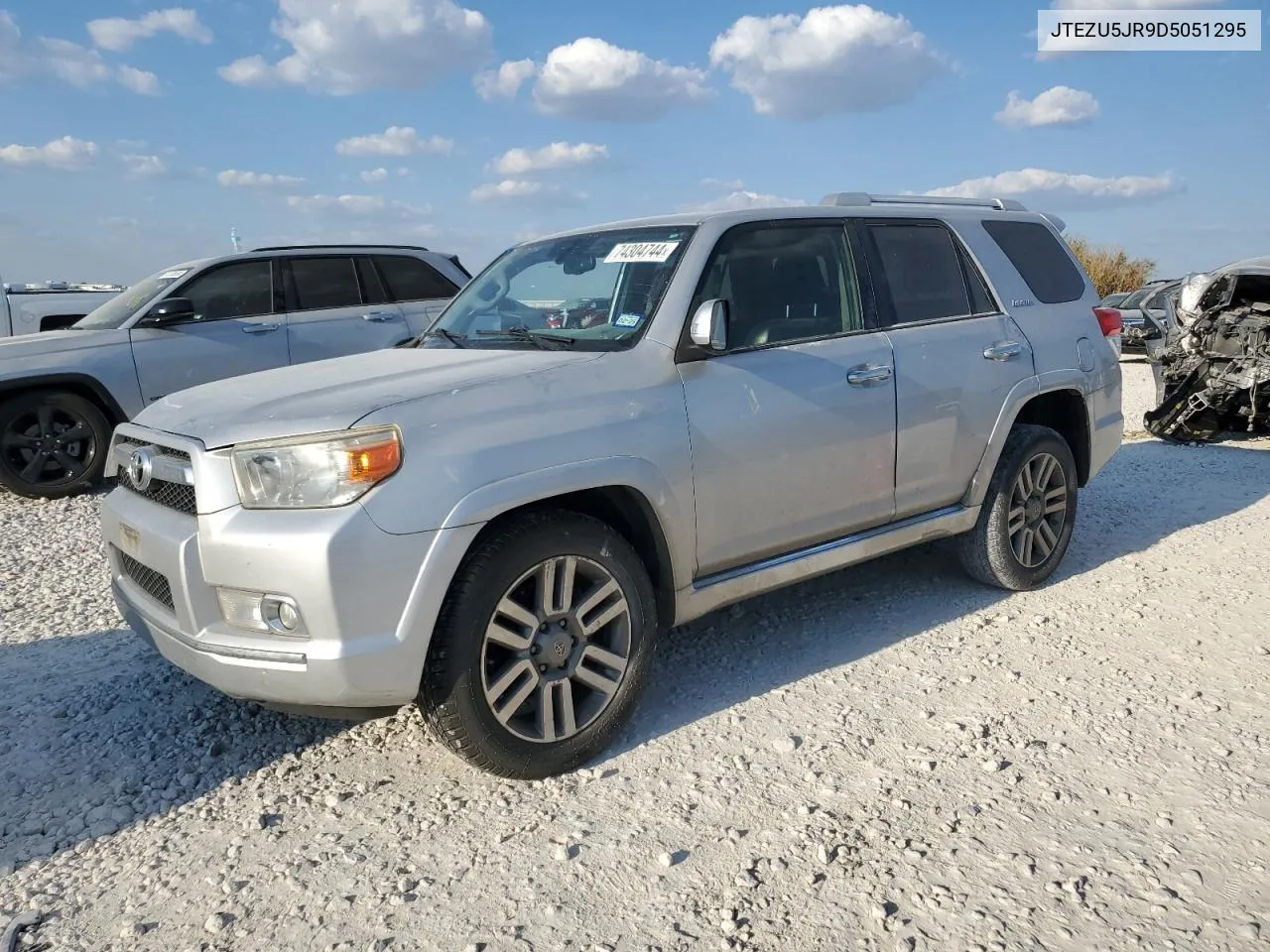 2013 Toyota 4Runner Sr5 VIN: JTEZU5JR9D5051295 Lot: 74304744