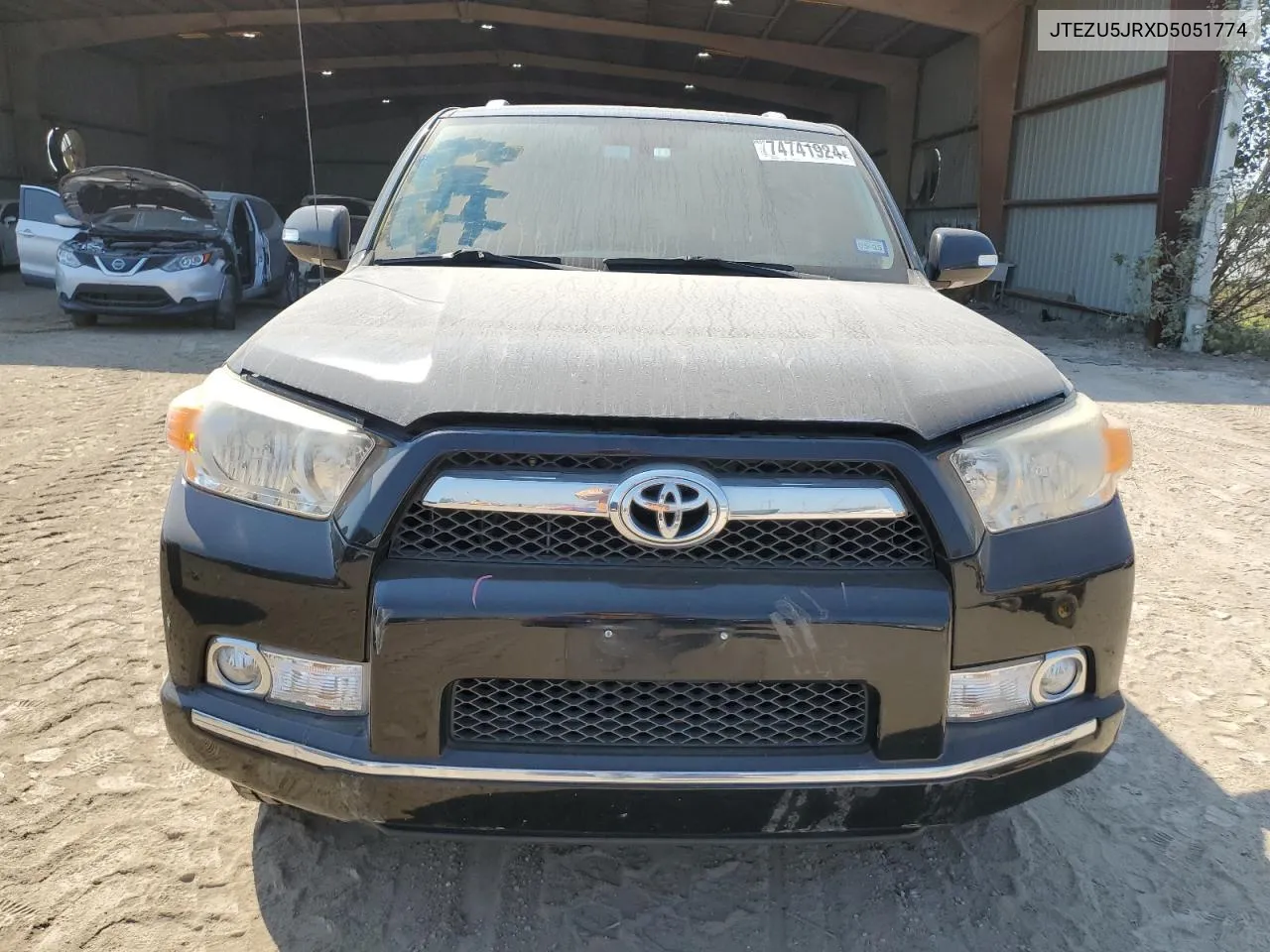 2013 Toyota 4Runner Sr5 VIN: JTEZU5JRXD5051774 Lot: 74741924