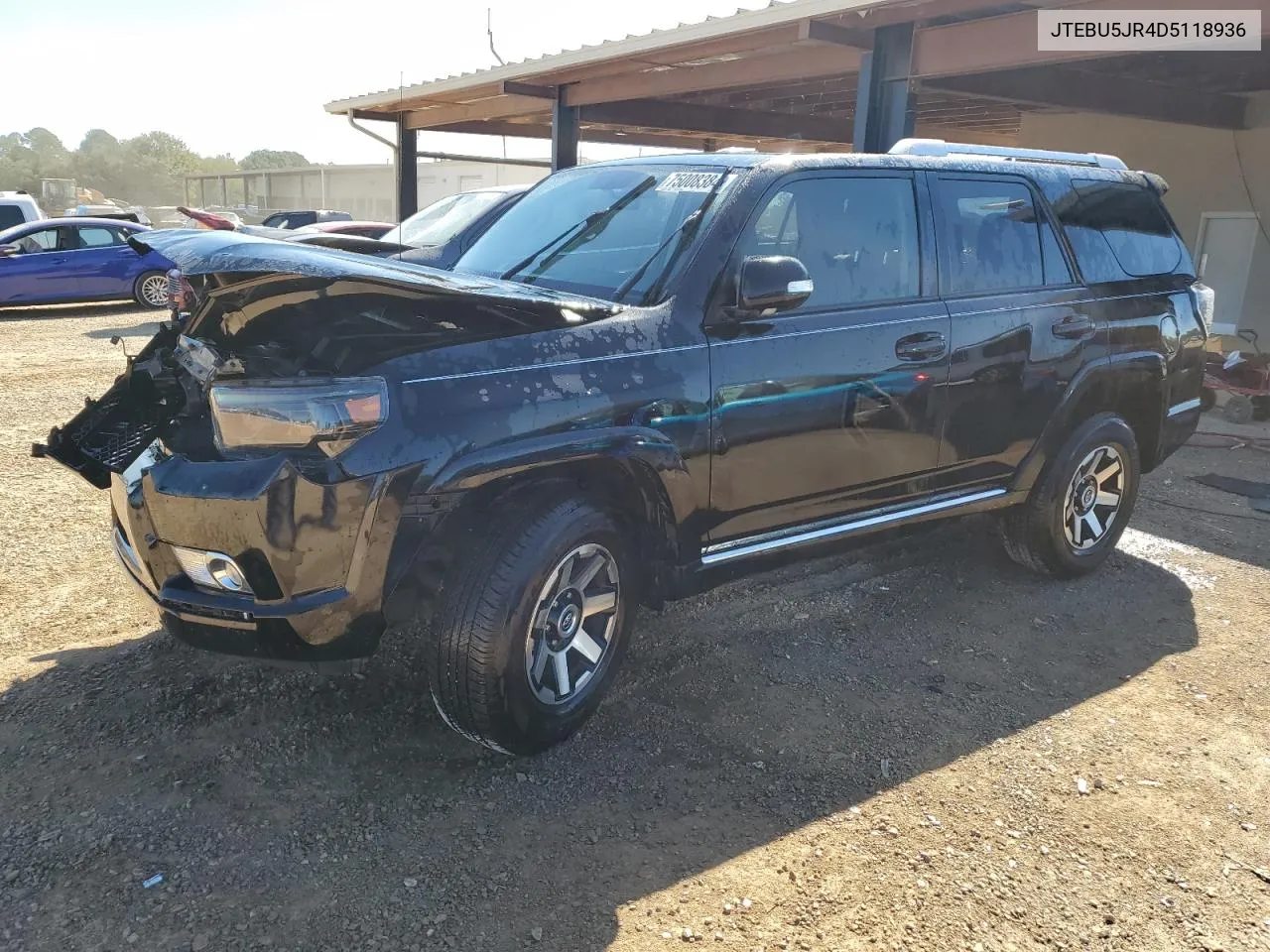 2013 Toyota 4Runner Sr5 VIN: JTEBU5JR4D5118936 Lot: 75008384