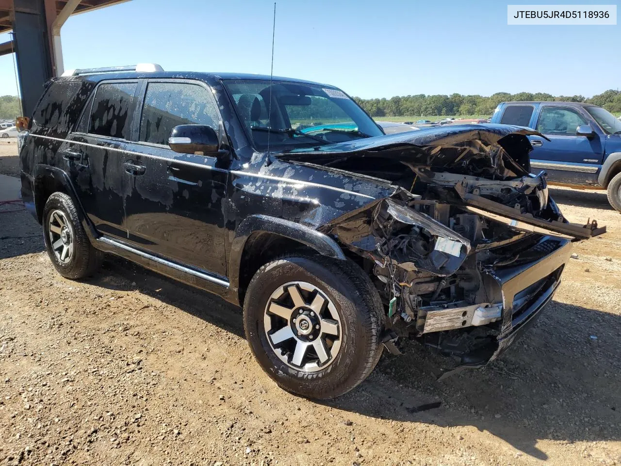 2013 Toyota 4Runner Sr5 VIN: JTEBU5JR4D5118936 Lot: 75008384