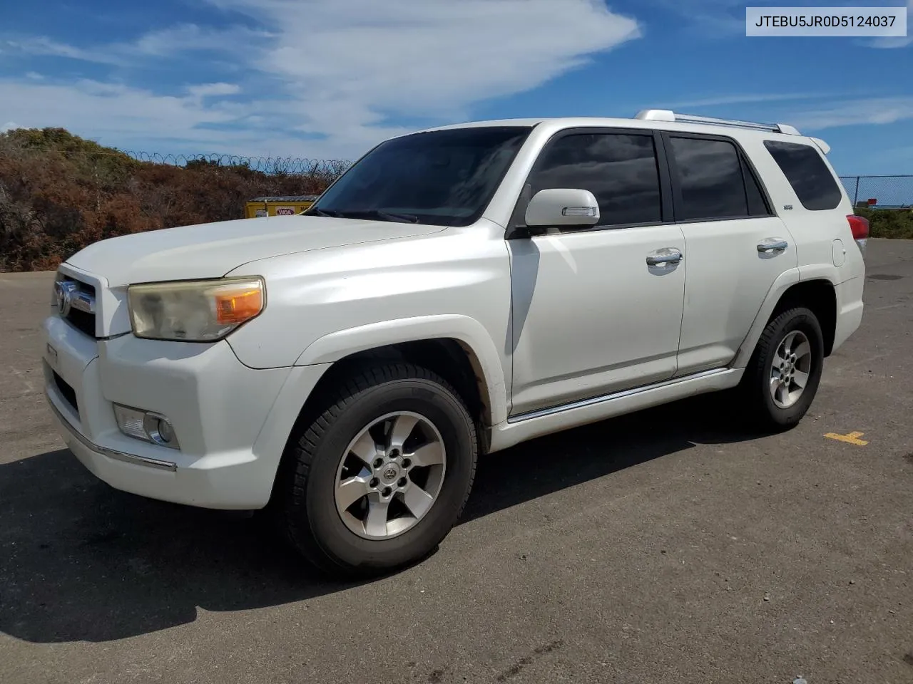 2013 Toyota 4Runner Sr5 VIN: JTEBU5JR0D5124037 Lot: 75546064