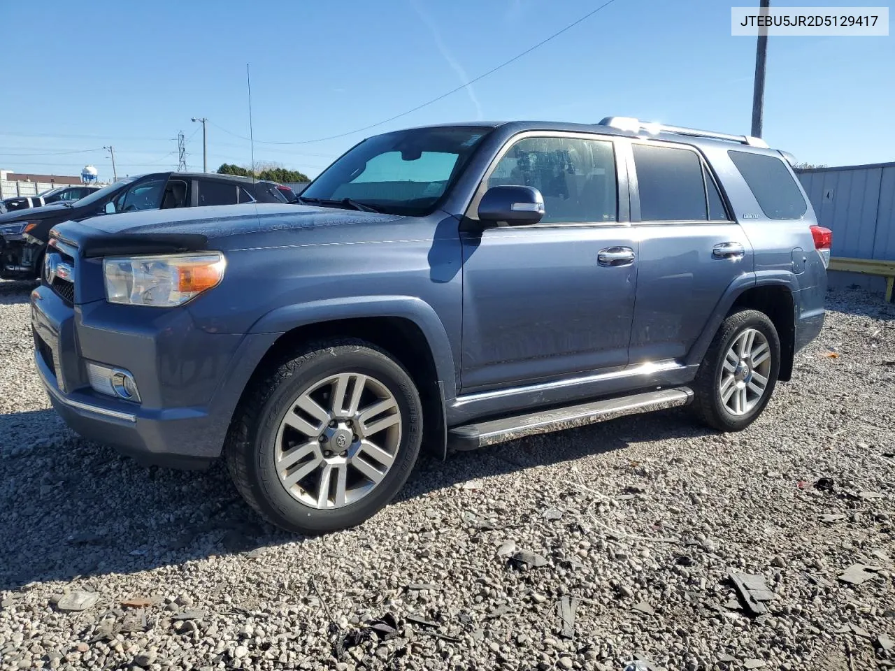 2013 Toyota 4Runner Sr5 VIN: JTEBU5JR2D5129417 Lot: 76901444