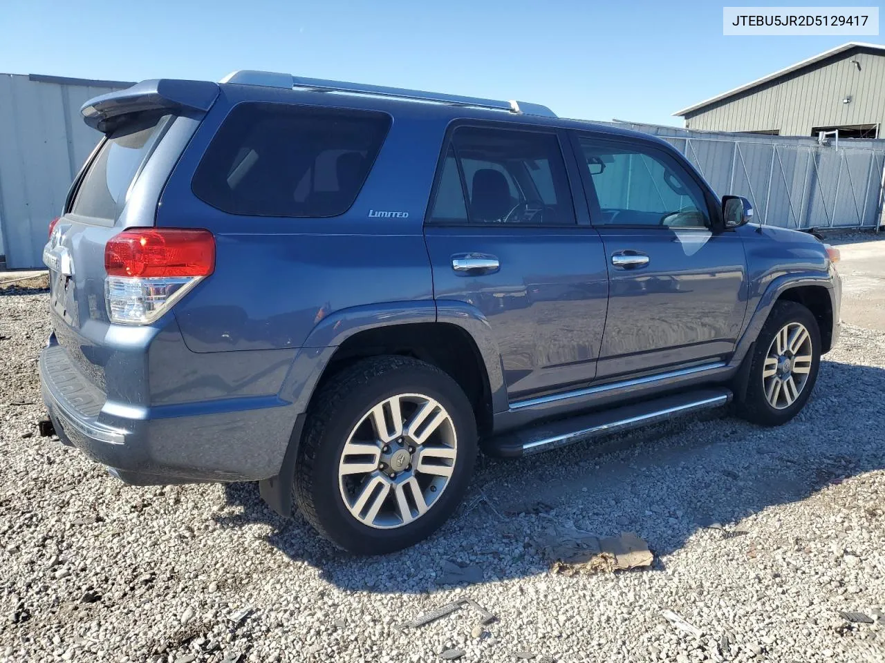 2013 Toyota 4Runner Sr5 VIN: JTEBU5JR2D5129417 Lot: 76901444