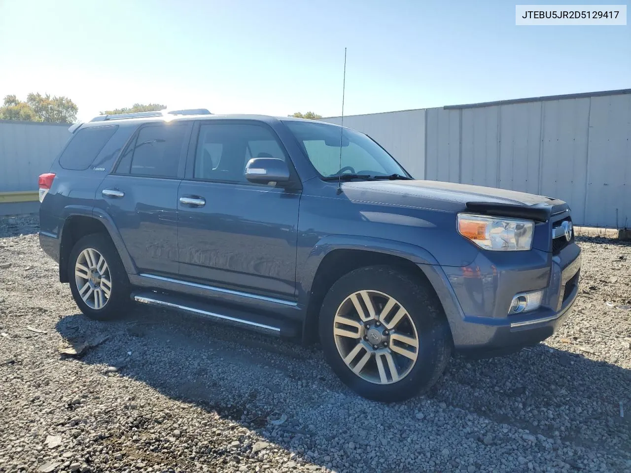 2013 Toyota 4Runner Sr5 VIN: JTEBU5JR2D5129417 Lot: 76901444