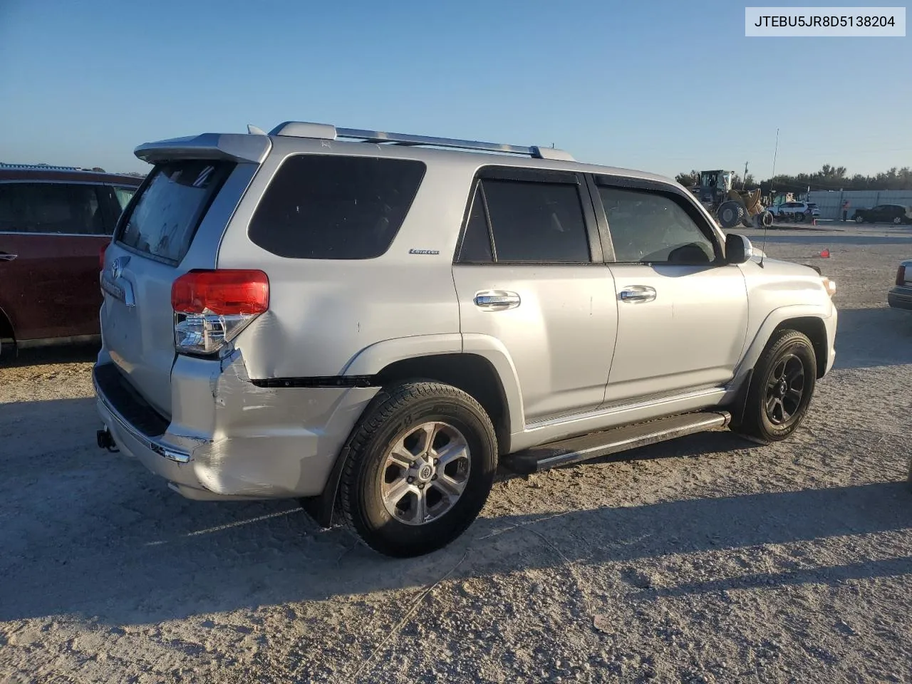 2013 Toyota 4Runner Sr5 VIN: JTEBU5JR8D5138204 Lot: 77275594