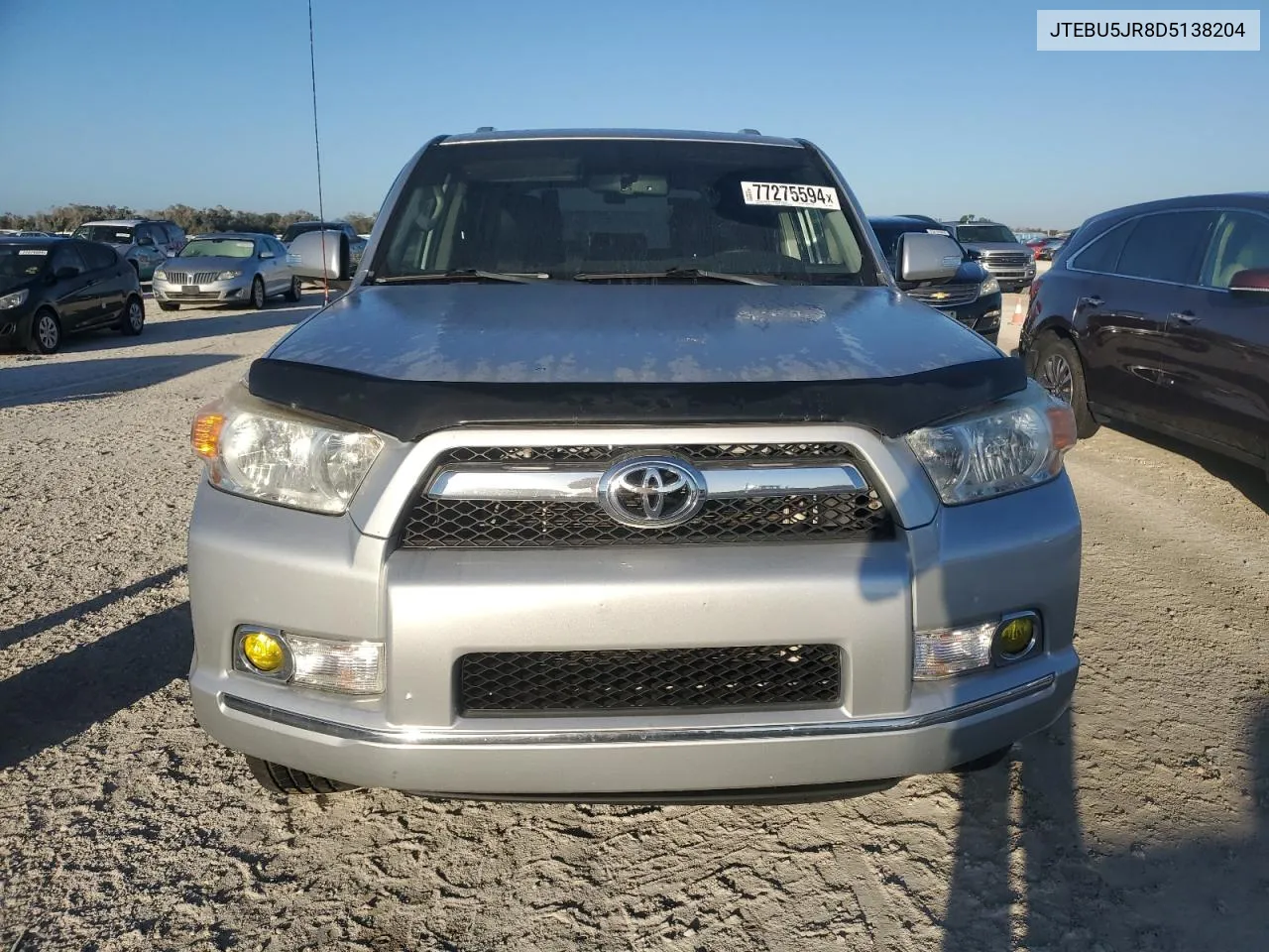 2013 Toyota 4Runner Sr5 VIN: JTEBU5JR8D5138204 Lot: 77275594