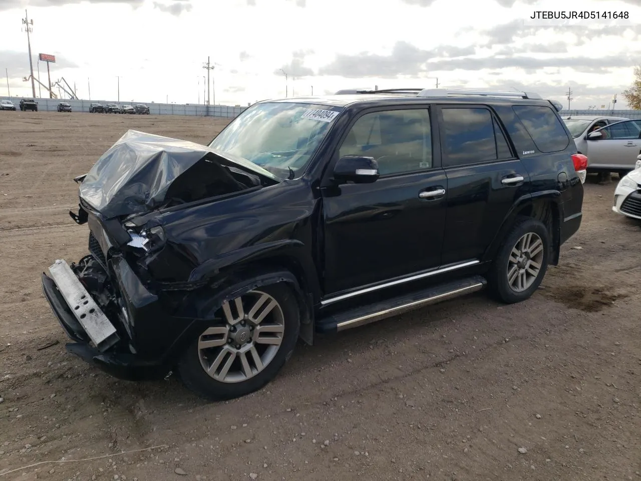 2013 Toyota 4Runner Sr5 VIN: JTEBU5JR4D5141648 Lot: 77404094