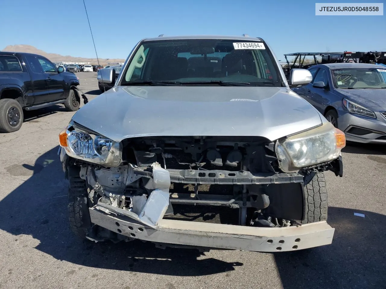 2013 Toyota 4Runner Sr5 VIN: JTEZU5JR0D5048558 Lot: 77434694