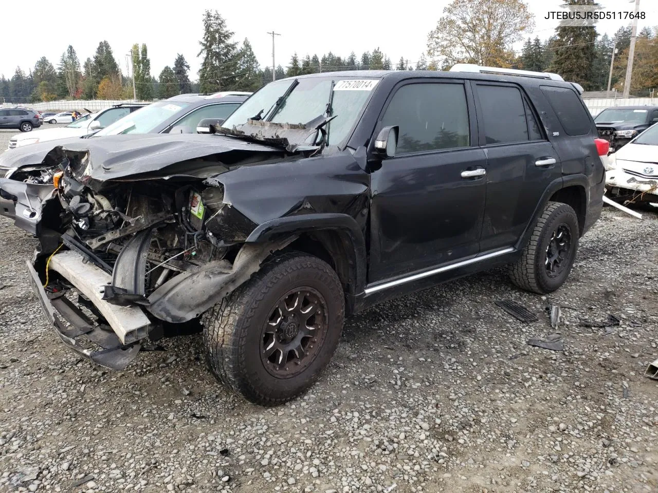 JTEBU5JR5D5117648 2013 Toyota 4Runner Sr5