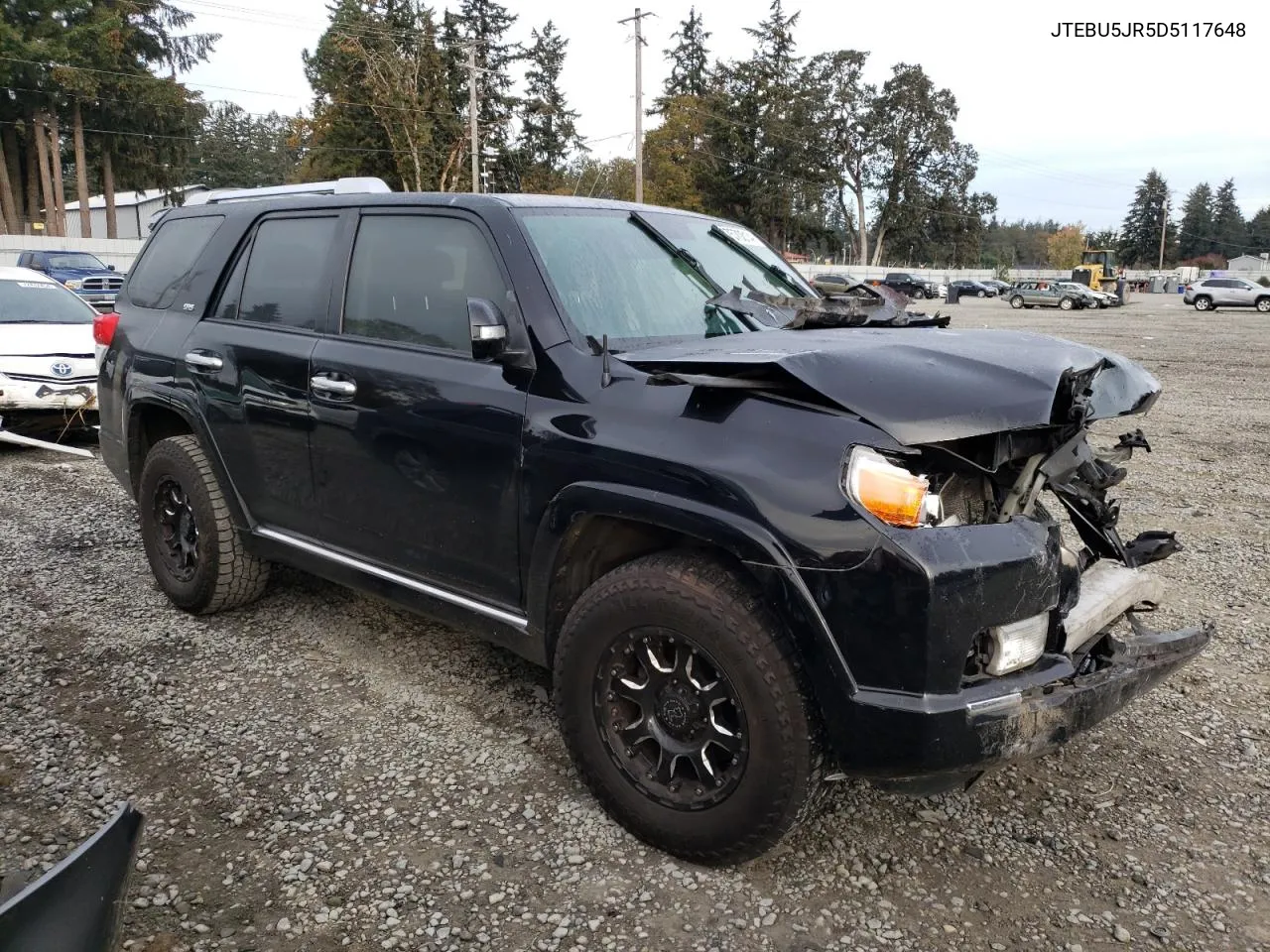 2013 Toyota 4Runner Sr5 VIN: JTEBU5JR5D5117648 Lot: 77570014