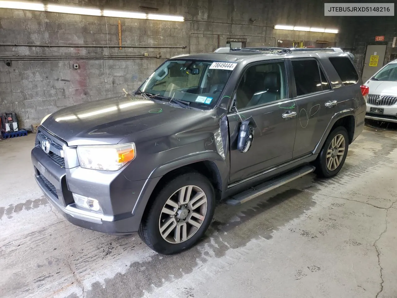 2013 Toyota 4Runner Sr5 VIN: JTEBU5JRXD5148216 Lot: 78649444