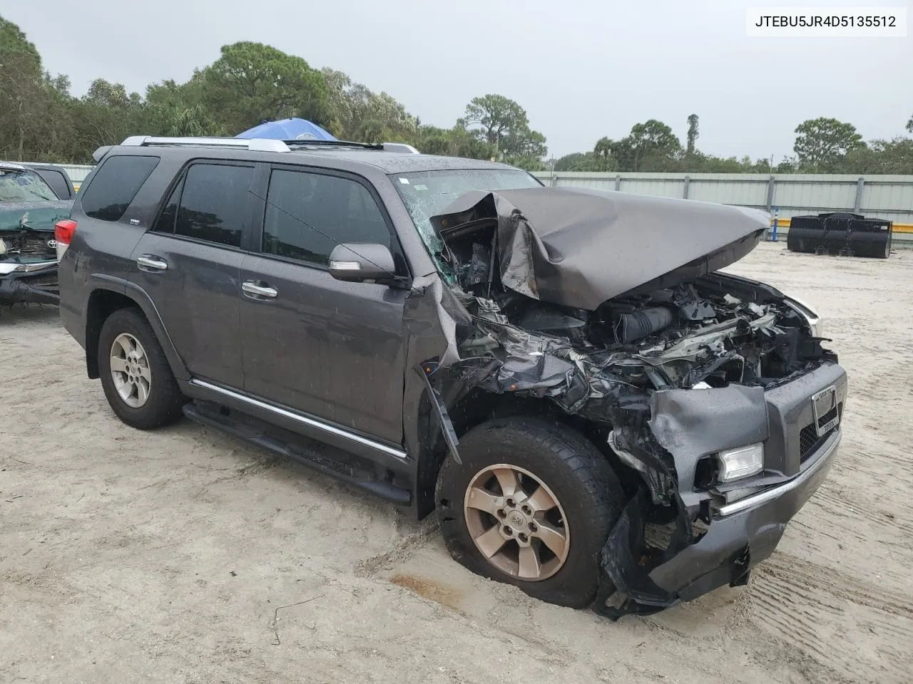 2013 Toyota 4Runner Sr5 VIN: JTEBU5JR4D5135512 Lot: 79022704