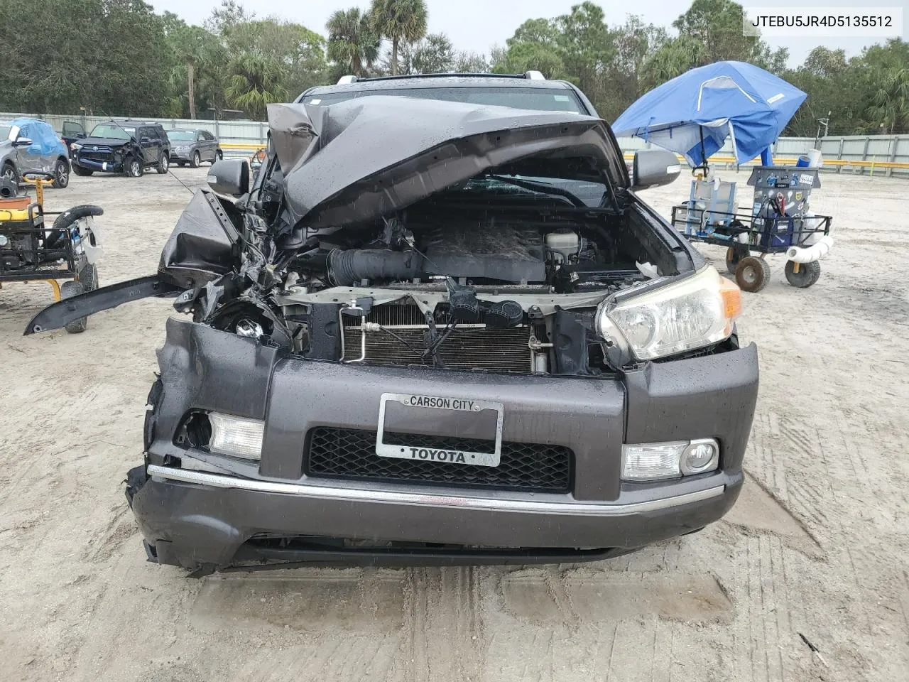 2013 Toyota 4Runner Sr5 VIN: JTEBU5JR4D5135512 Lot: 79022704