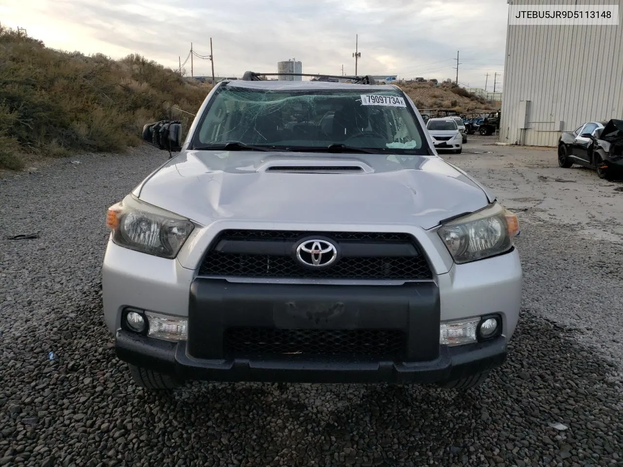 2013 Toyota 4Runner Sr5 VIN: JTEBU5JR9D5113148 Lot: 79097734