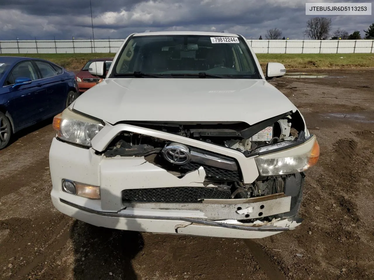 2013 Toyota 4Runner Sr5 VIN: JTEBU5JR6D5113253 Lot: 79812244