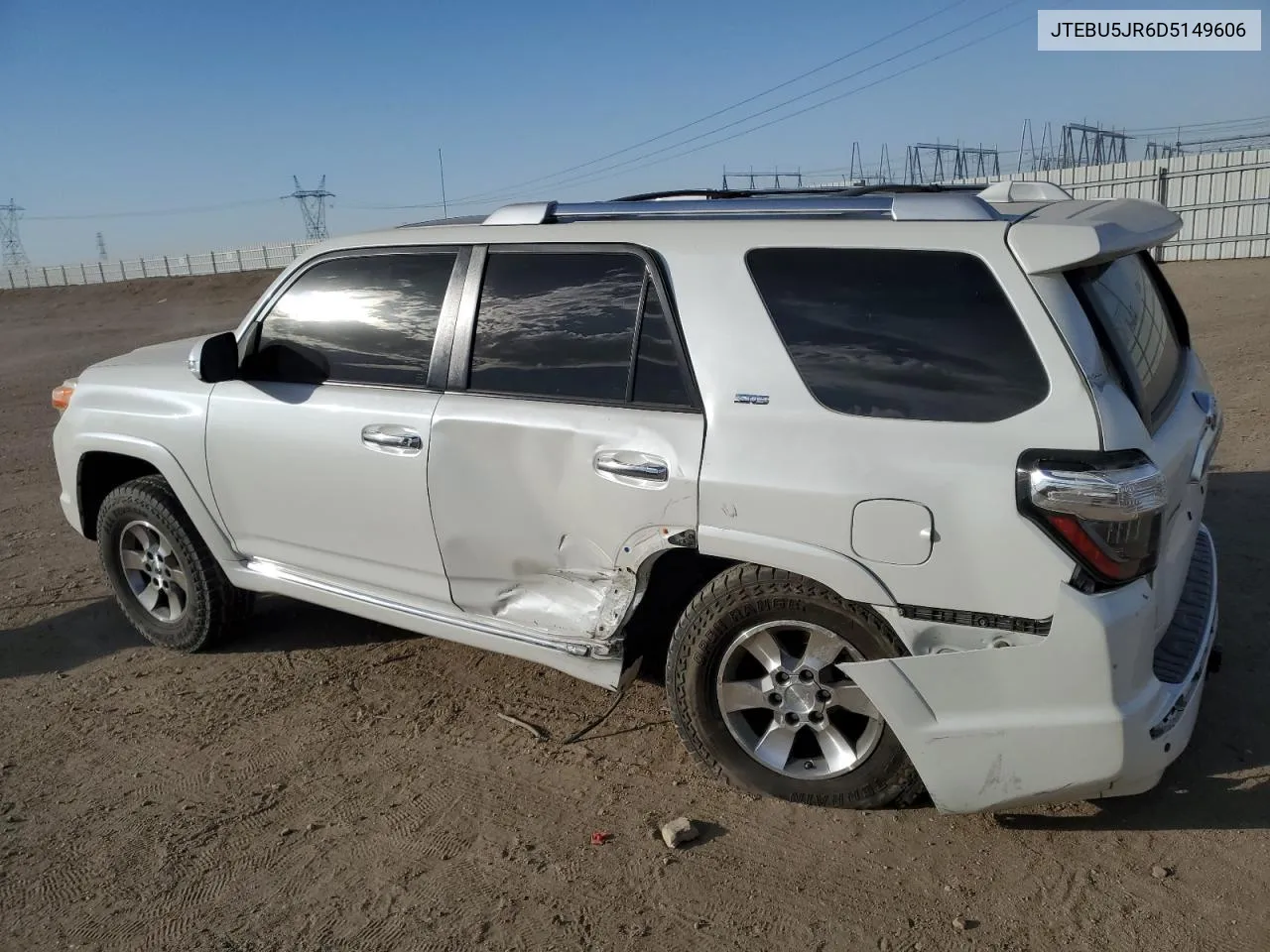 2013 Toyota 4Runner Sr5 VIN: JTEBU5JR6D5149606 Lot: 79946024