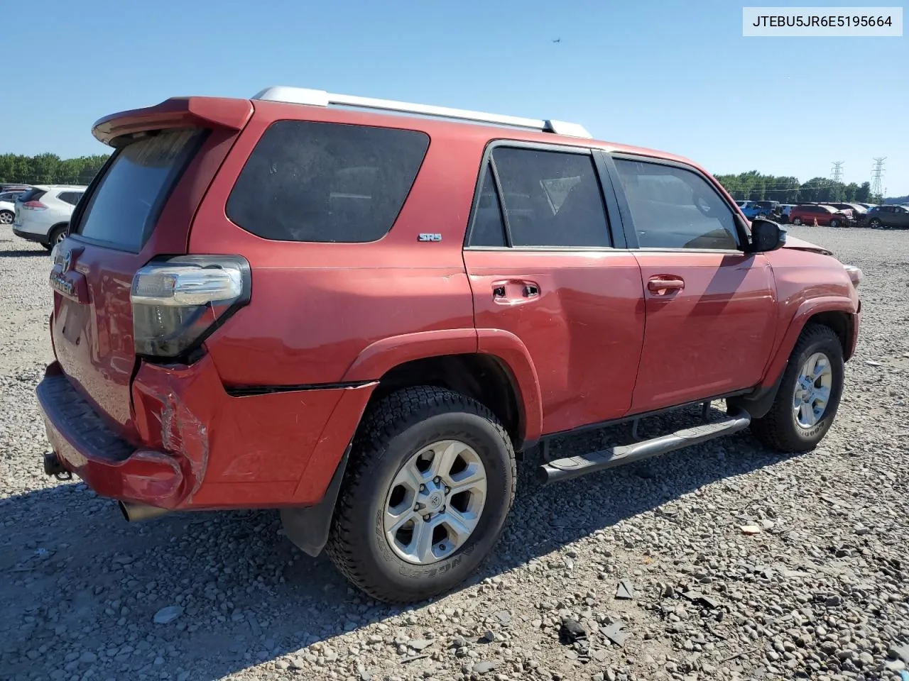 2014 Toyota 4Runner Sr5 VIN: JTEBU5JR6E5195664 Lot: 61420464