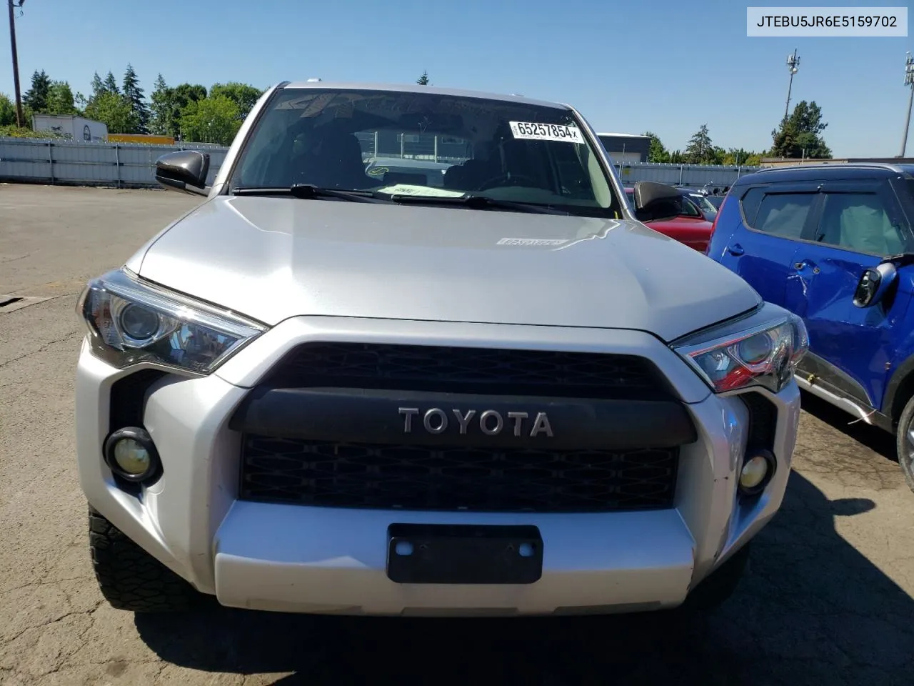 2014 Toyota 4Runner Sr5 VIN: JTEBU5JR6E5159702 Lot: 65257854