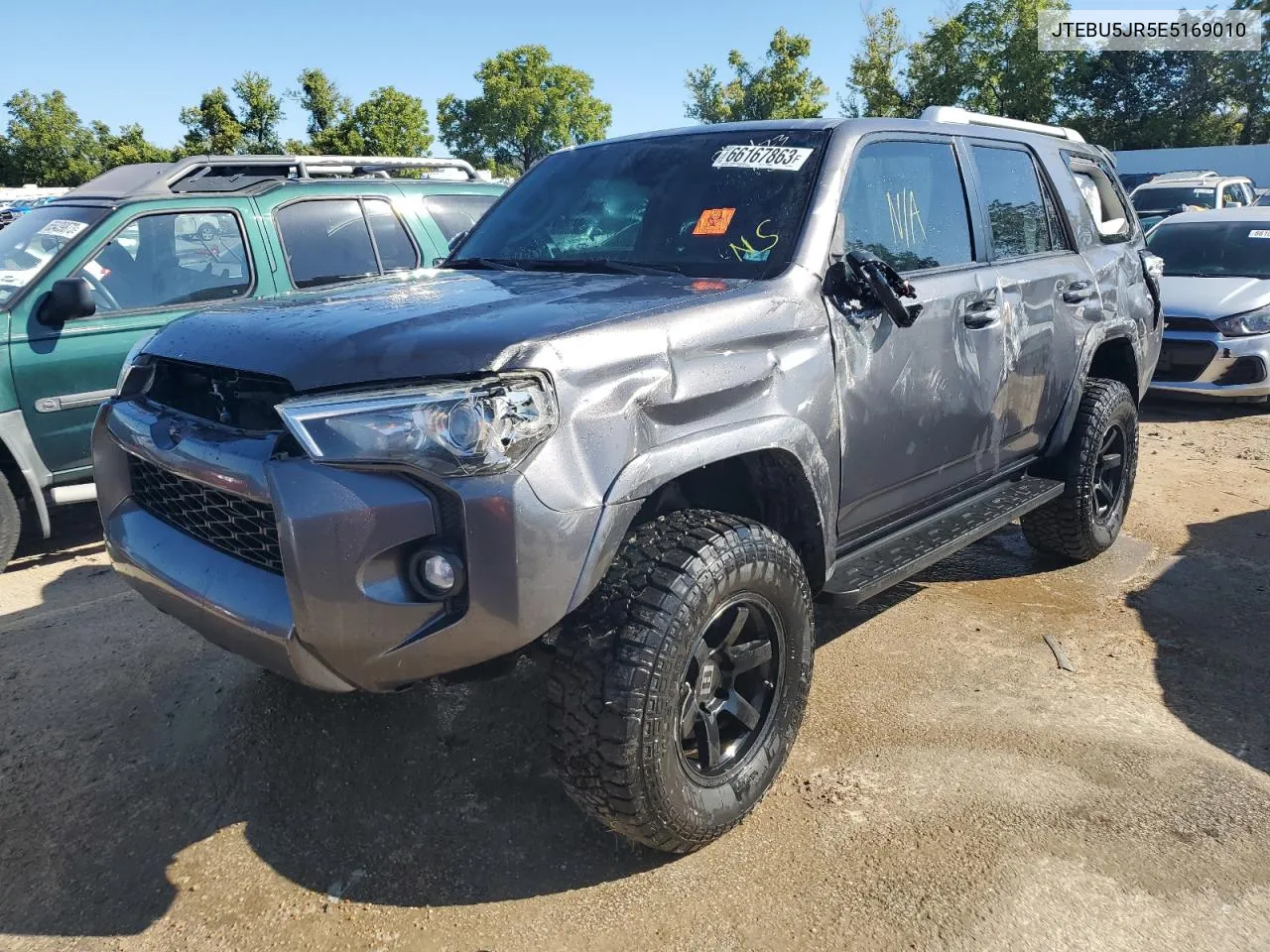 2014 Toyota 4Runner Sr5 VIN: JTEBU5JR5E5169010 Lot: 66167863