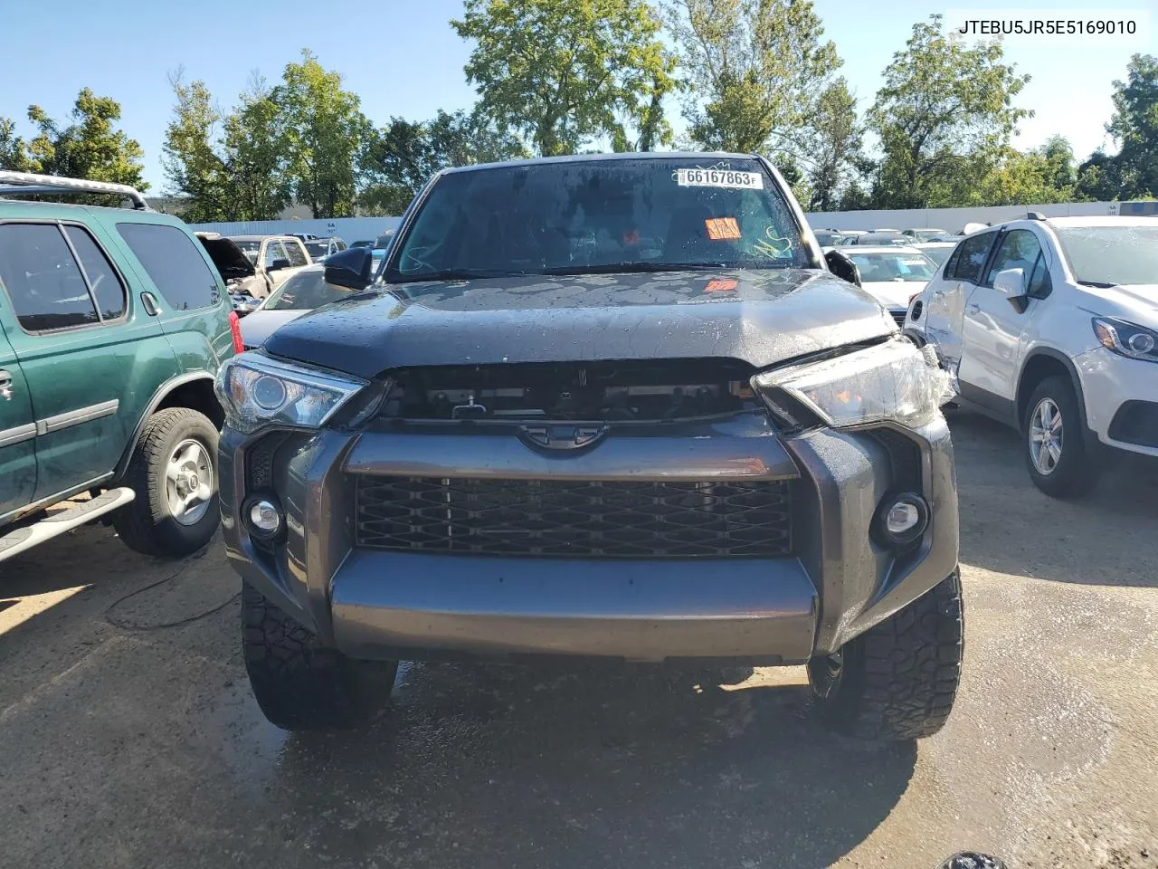 2014 Toyota 4Runner Sr5 VIN: JTEBU5JR5E5169010 Lot: 66167863