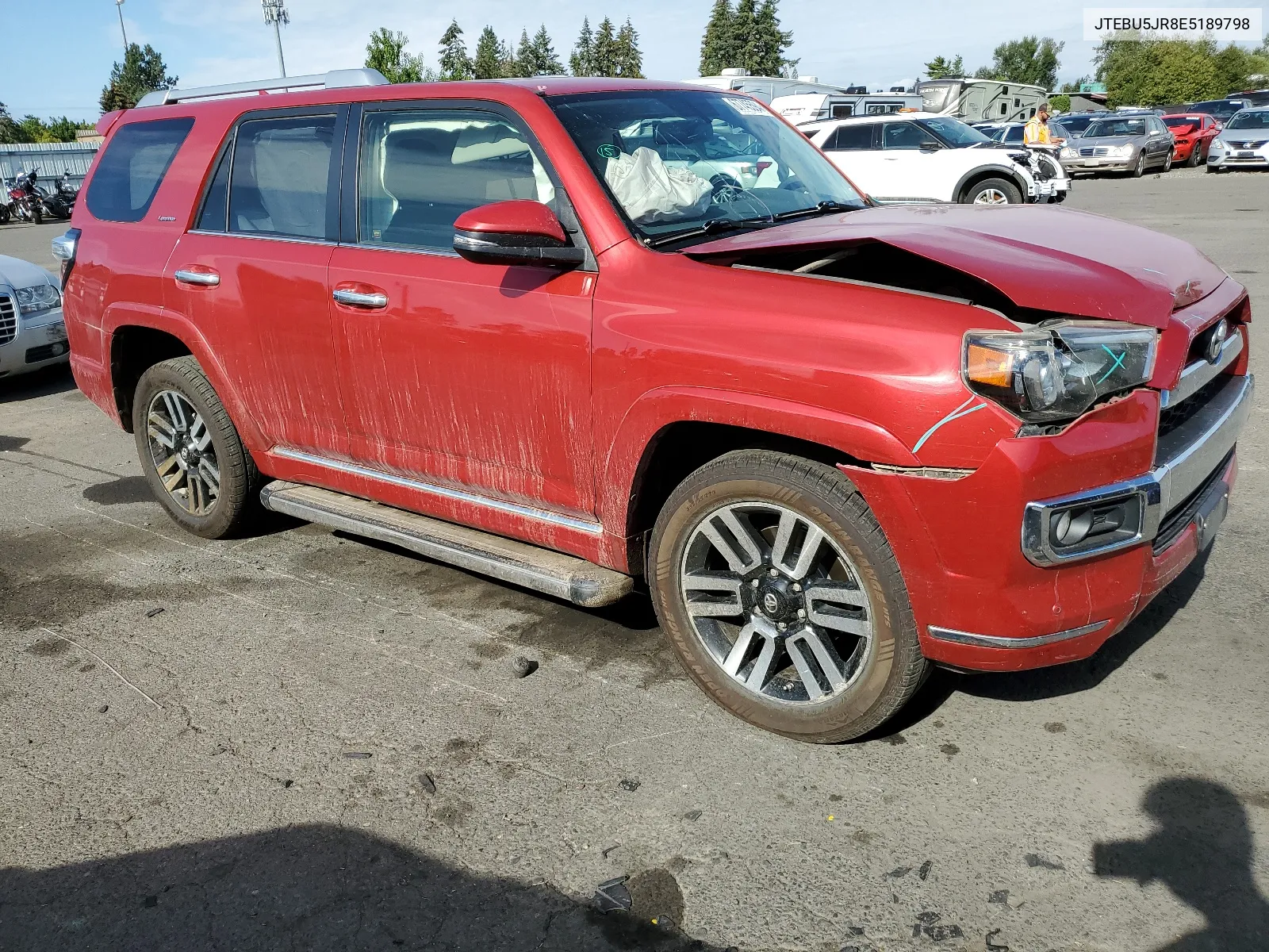 2014 Toyota 4Runner Sr5 VIN: JTEBU5JR8E5189798 Lot: 67745594