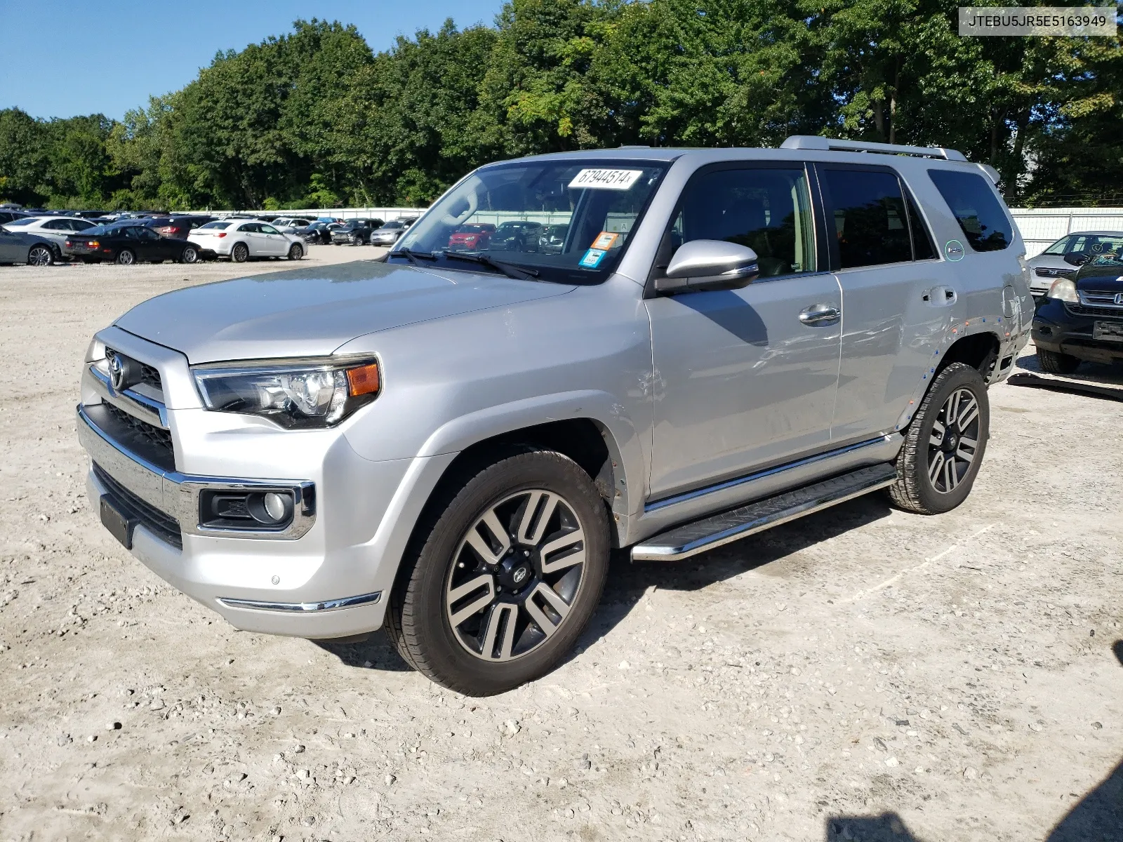 2014 Toyota 4Runner Sr5 VIN: JTEBU5JR5E5163949 Lot: 67944514