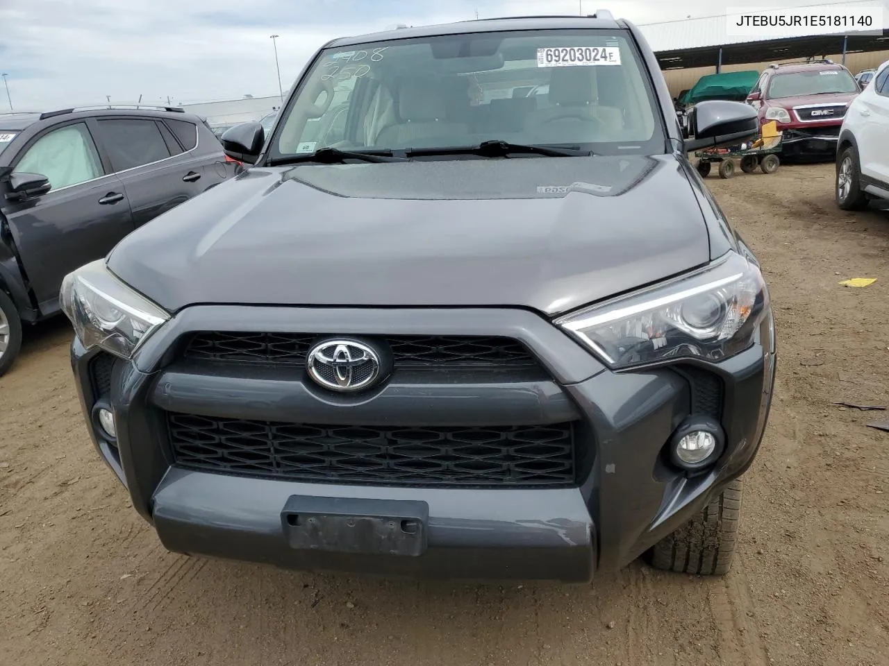 2014 Toyota 4Runner Sr5 VIN: JTEBU5JR1E5181140 Lot: 69203024