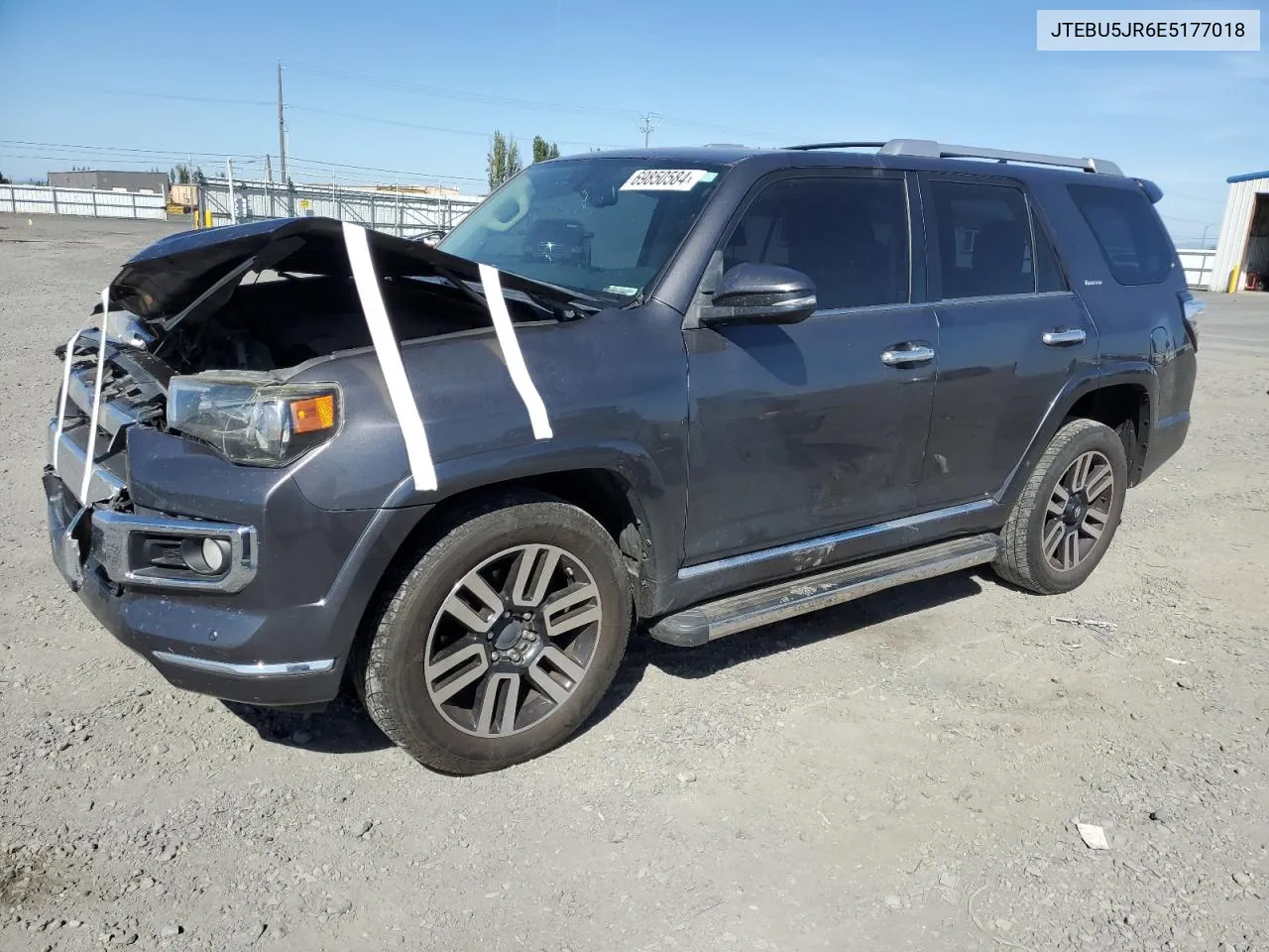 2014 Toyota 4Runner Sr5 VIN: JTEBU5JR6E5177018 Lot: 69850584