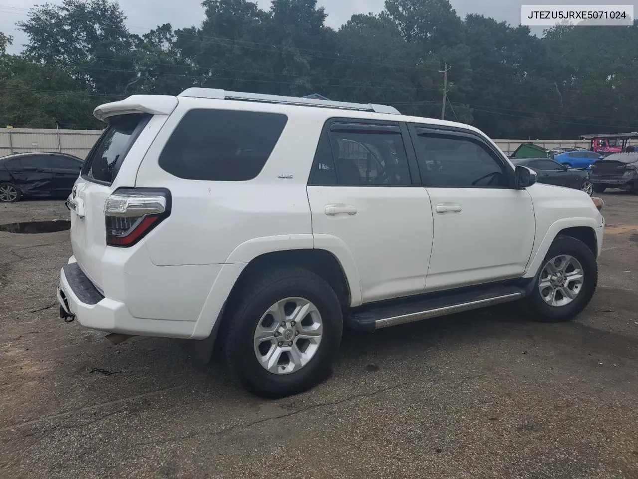 2014 Toyota 4Runner Sr5 VIN: JTEZU5JRXE5071024 Lot: 69890764