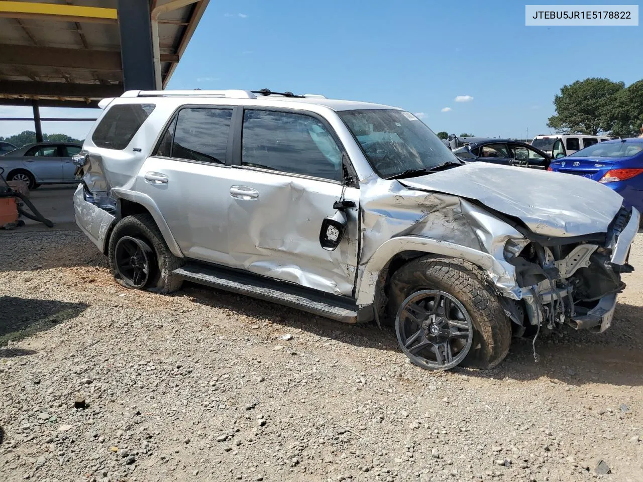 2014 Toyota 4Runner Sr5 VIN: JTEBU5JR1E5178822 Lot: 70480834