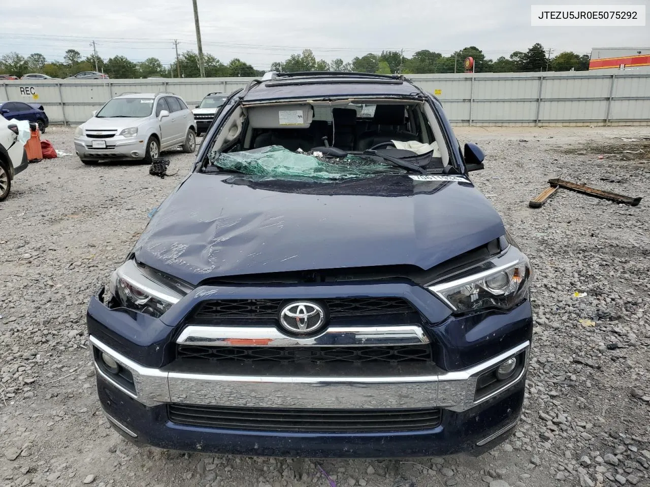 2014 Toyota 4Runner Sr5 VIN: JTEZU5JR0E5075292 Lot: 70611934