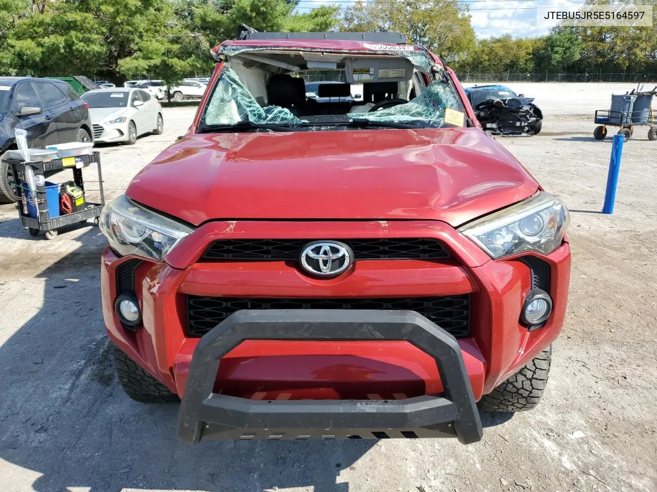 2014 Toyota 4Runner Sr5 VIN: JTEBU5JR5E5164597 Lot: 72355834