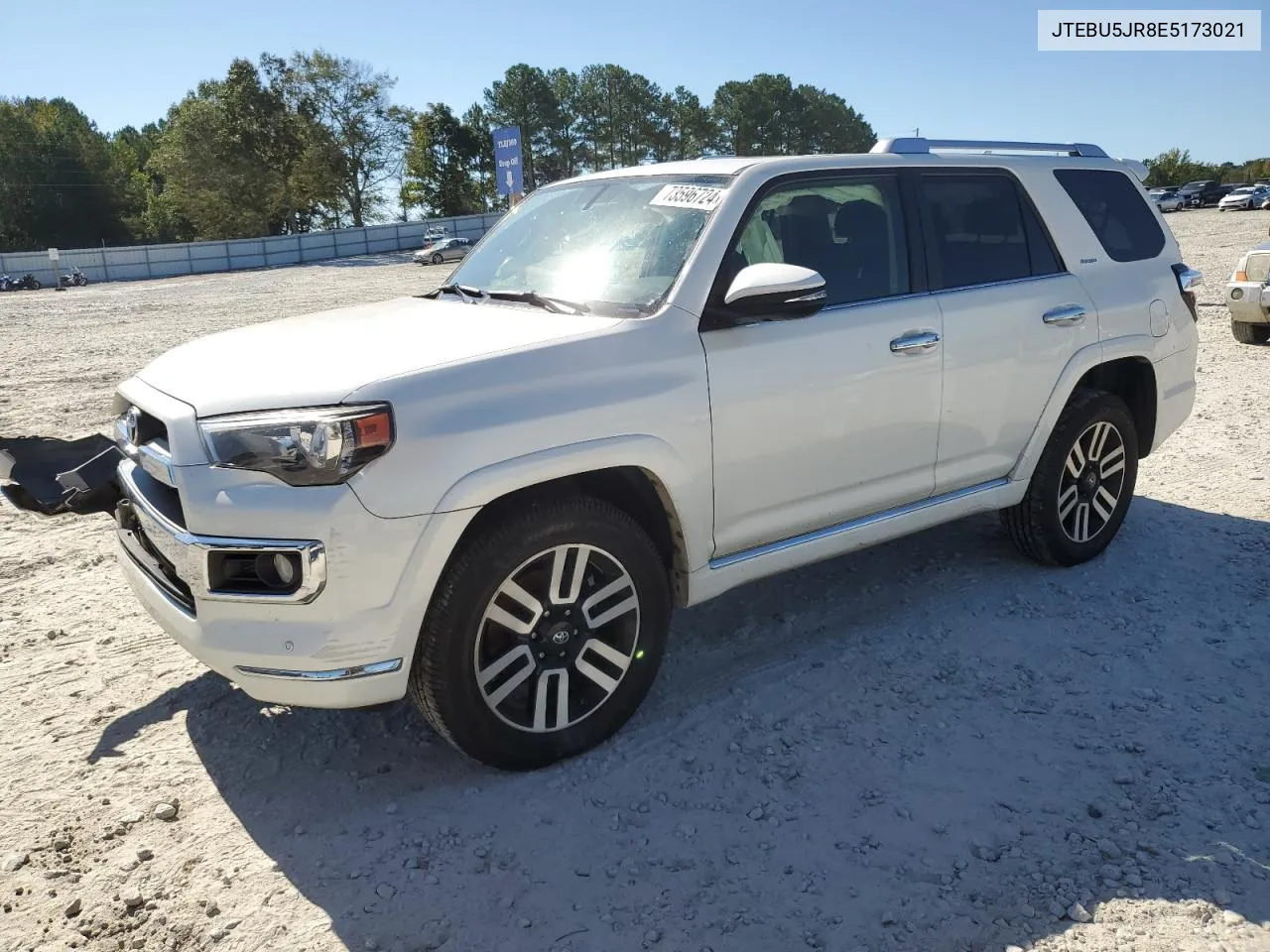 2014 Toyota 4Runner Sr5 VIN: JTEBU5JR8E5173021 Lot: 73596724