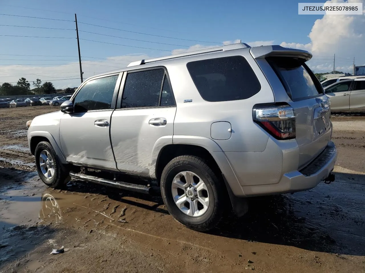 JTEZU5JR2E5078985 2014 Toyota 4Runner Sr5