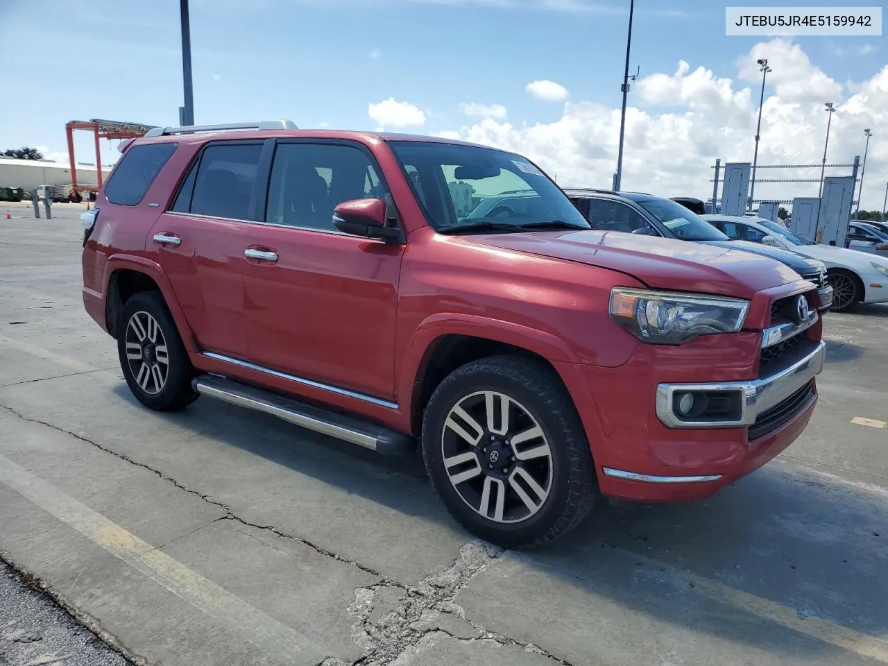 2014 Toyota 4Runner Sr5 VIN: JTEBU5JR4E5159942 Lot: 73692014