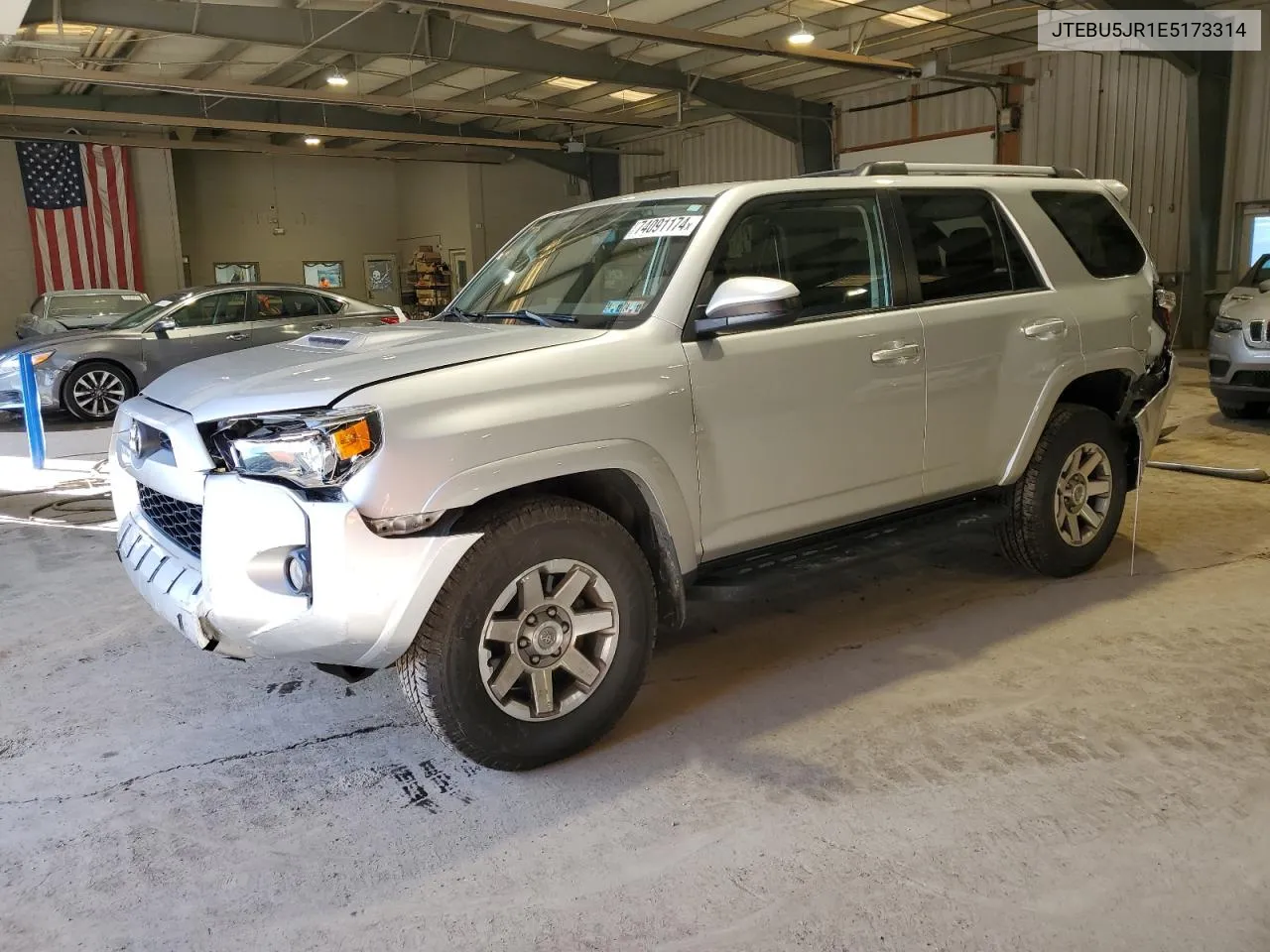 2014 Toyota 4Runner Sr5 VIN: JTEBU5JR1E5173314 Lot: 74091174