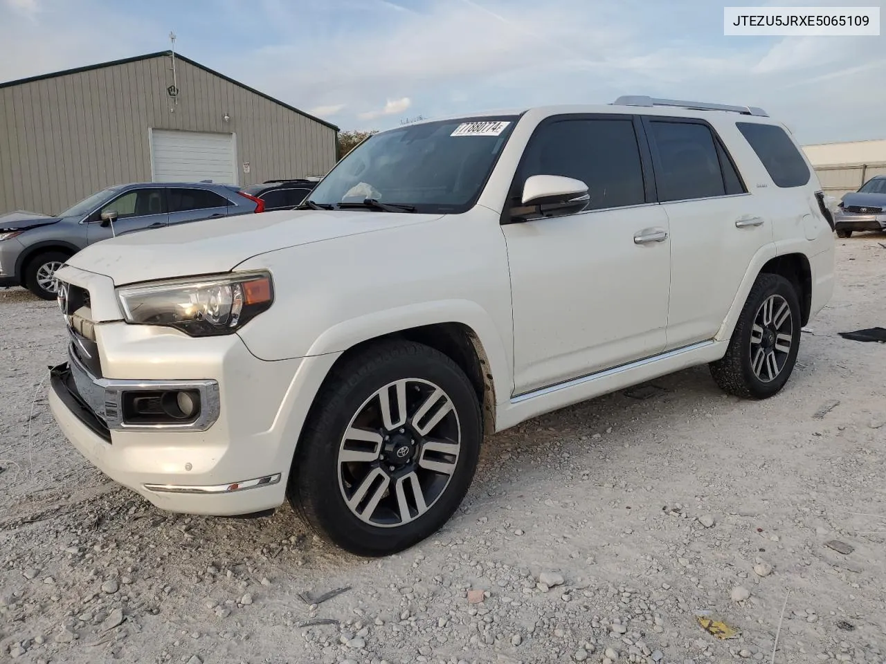 2014 Toyota 4Runner Sr5 VIN: JTEZU5JRXE5065109 Lot: 77880774