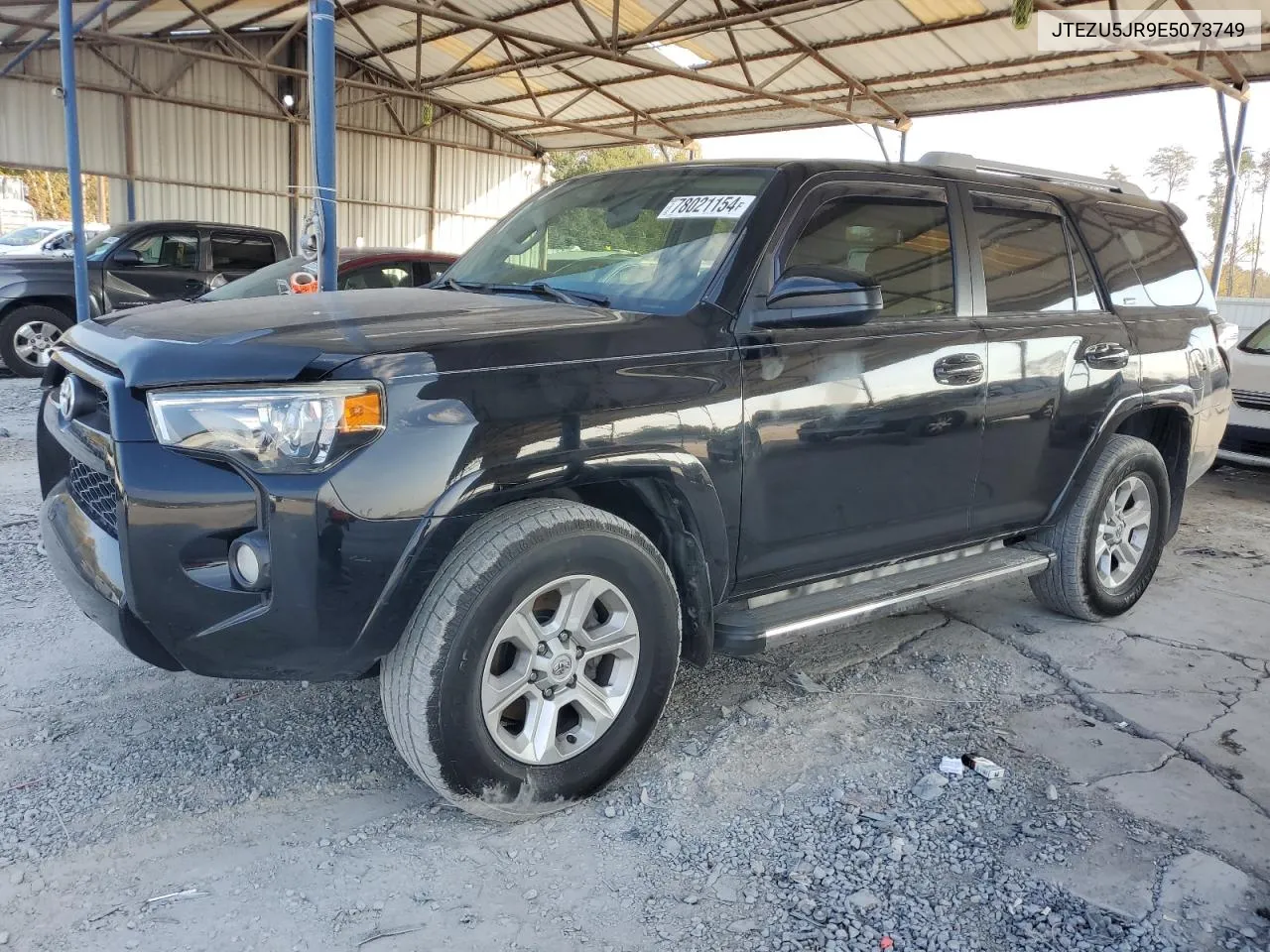 2014 Toyota 4Runner Sr5 VIN: JTEZU5JR9E5073749 Lot: 78021154