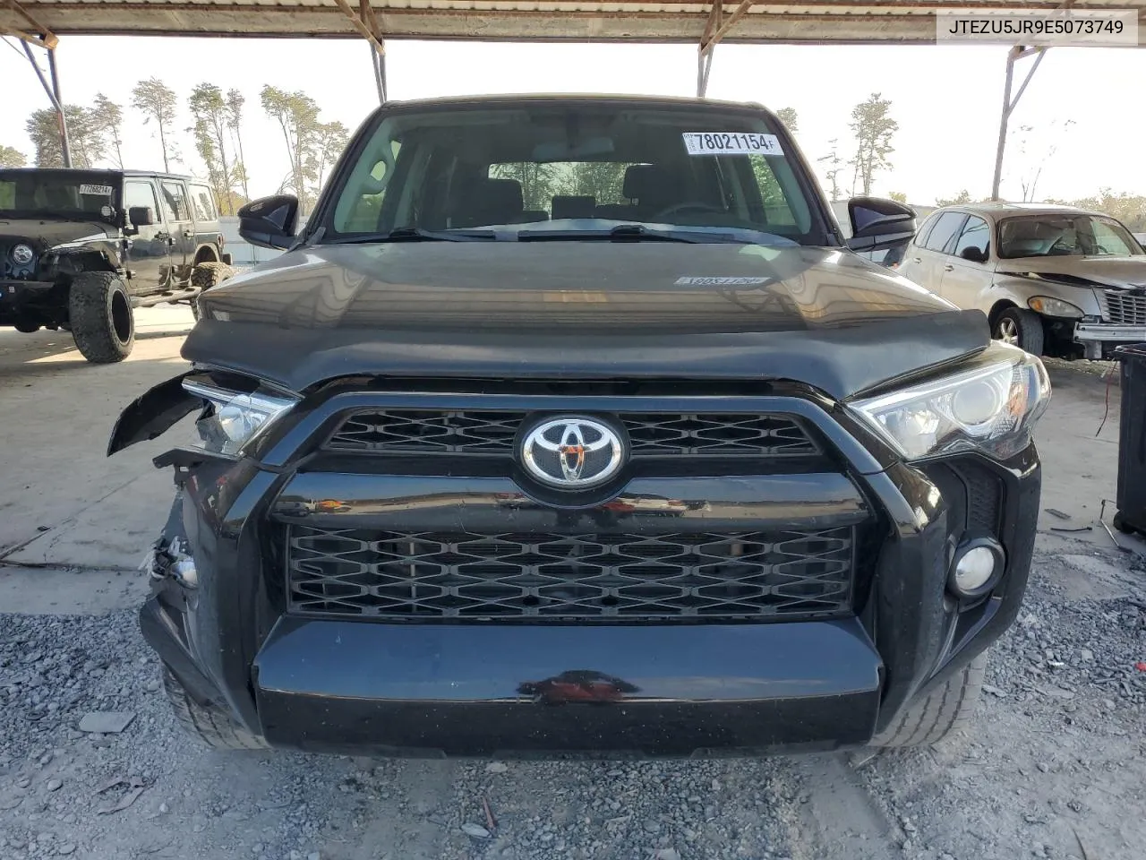 2014 Toyota 4Runner Sr5 VIN: JTEZU5JR9E5073749 Lot: 78021154