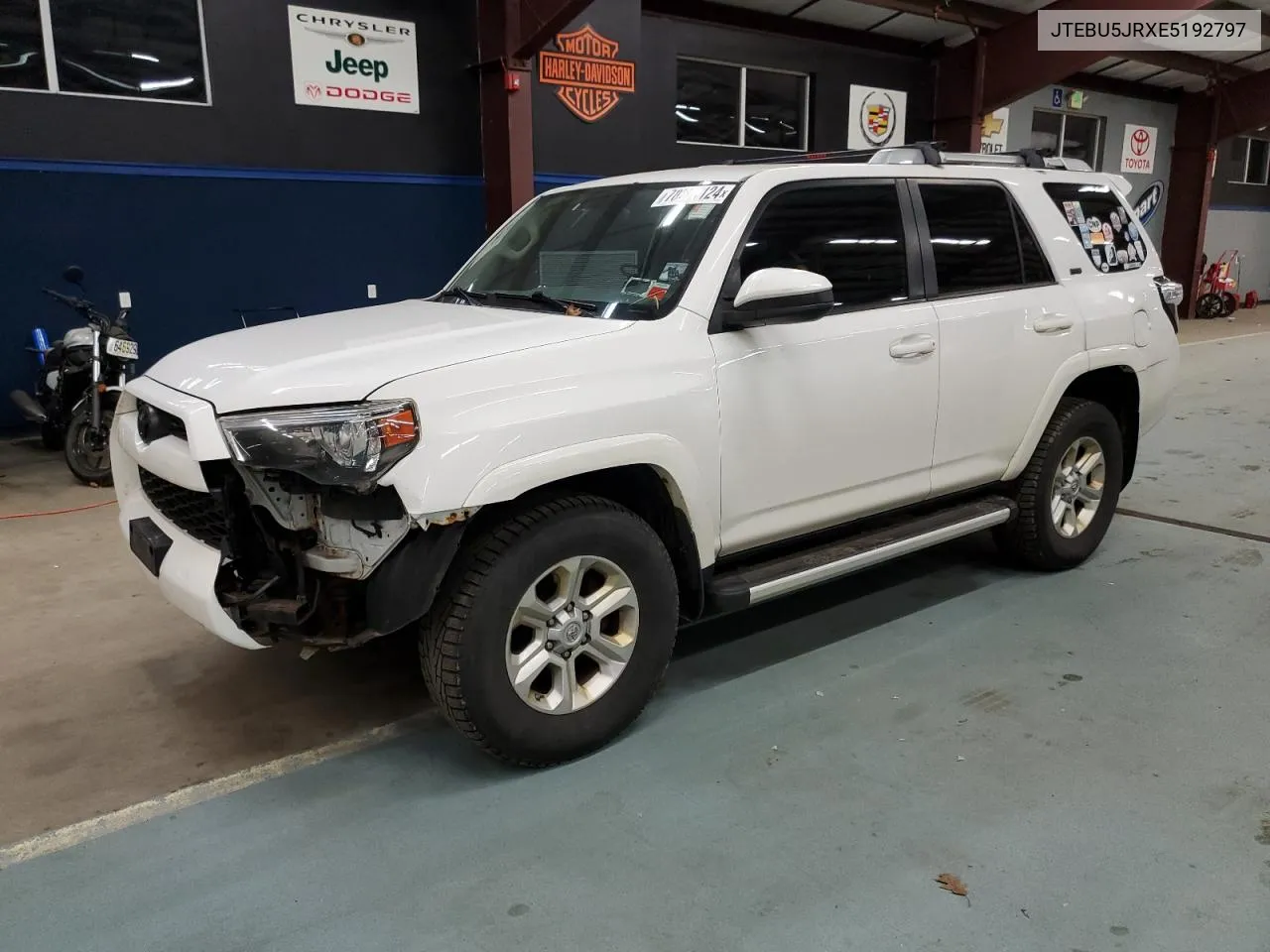 2014 Toyota 4Runner Sr5 VIN: JTEBU5JRXE5192797 Lot: 78570124