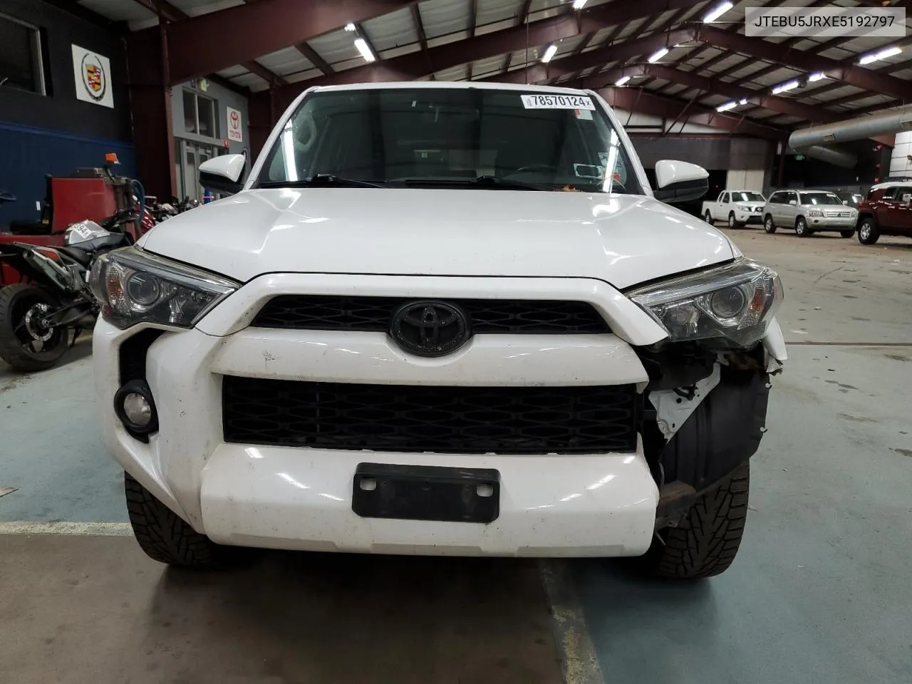 2014 Toyota 4Runner Sr5 VIN: JTEBU5JRXE5192797 Lot: 78570124