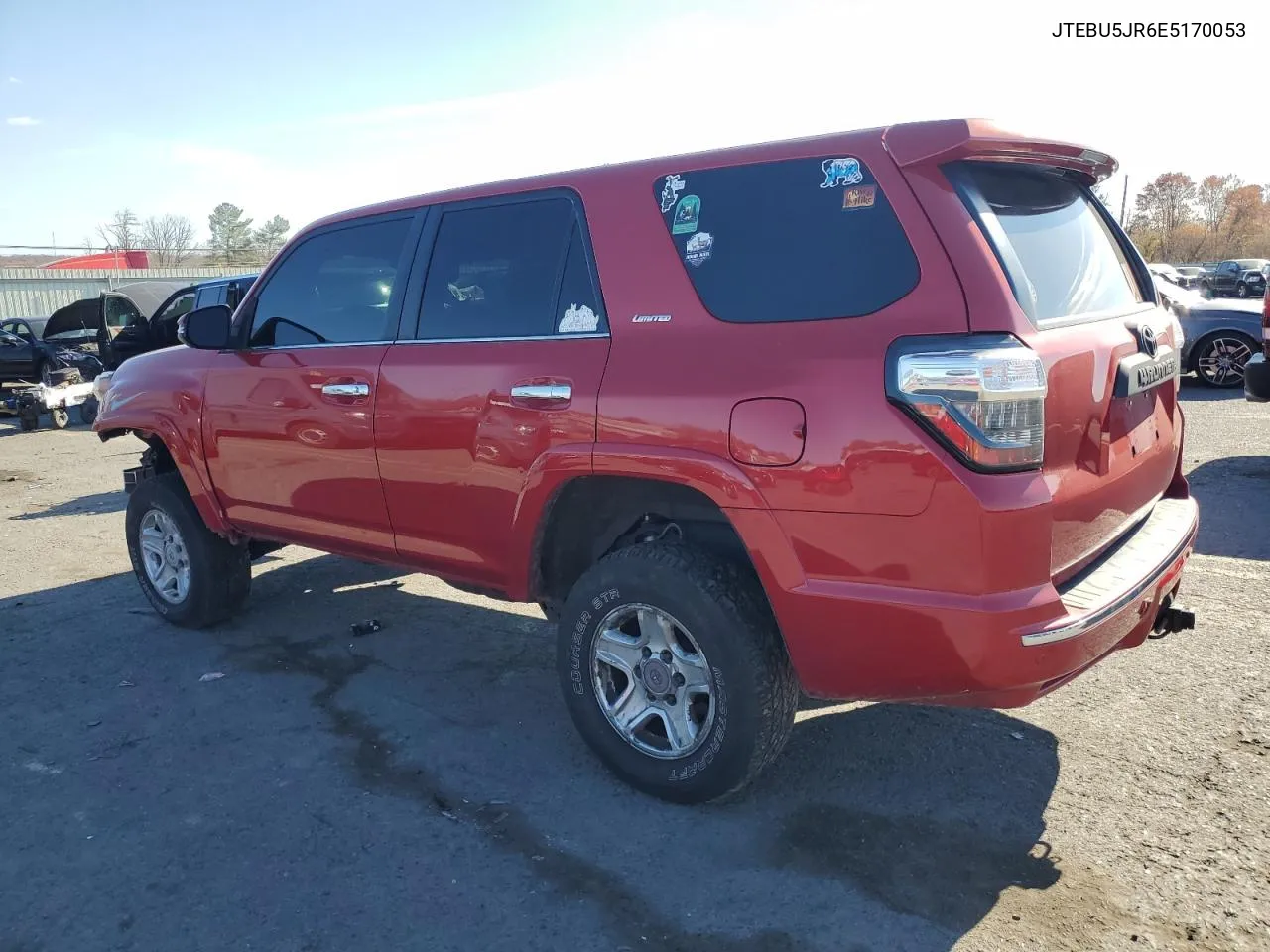 2014 Toyota 4Runner Sr5 VIN: JTEBU5JR6E5170053 Lot: 79862534