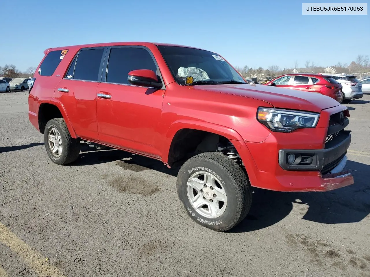 2014 Toyota 4Runner Sr5 VIN: JTEBU5JR6E5170053 Lot: 79862534