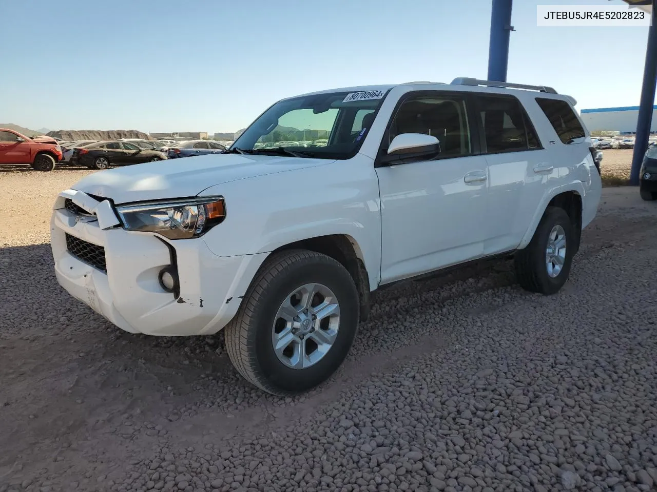 2014 Toyota 4Runner Sr5 VIN: JTEBU5JR4E5202823 Lot: 80700964