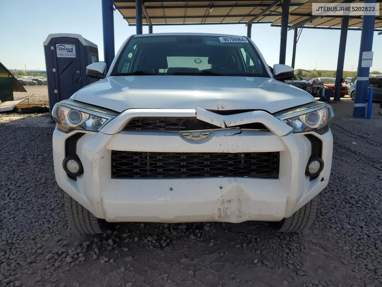 2014 Toyota 4Runner Sr5 VIN: JTEBU5JR4E5202823 Lot: 80700964