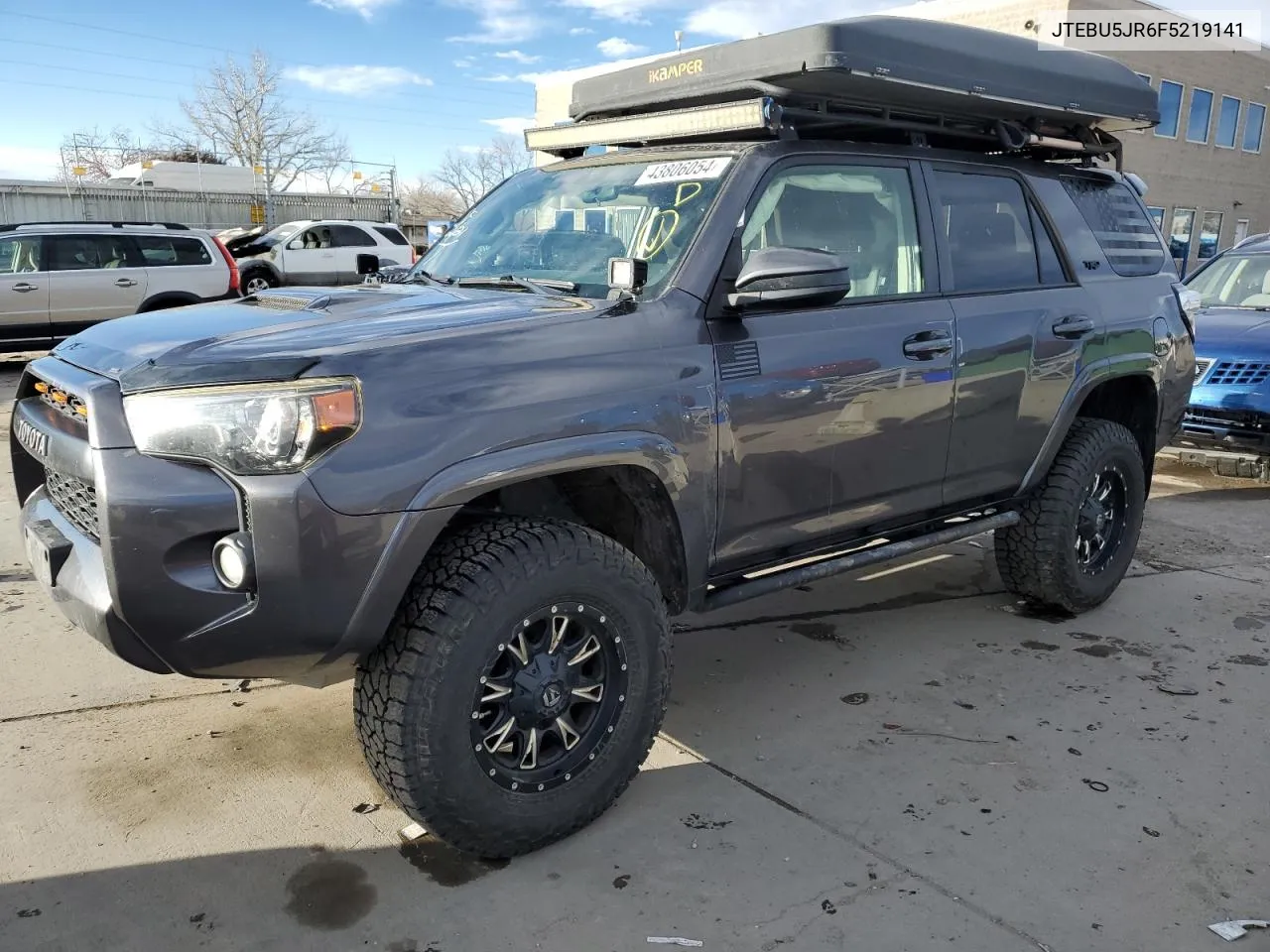 2015 Toyota 4Runner Sr5 VIN: JTEBU5JR6F5219141 Lot: 43806054