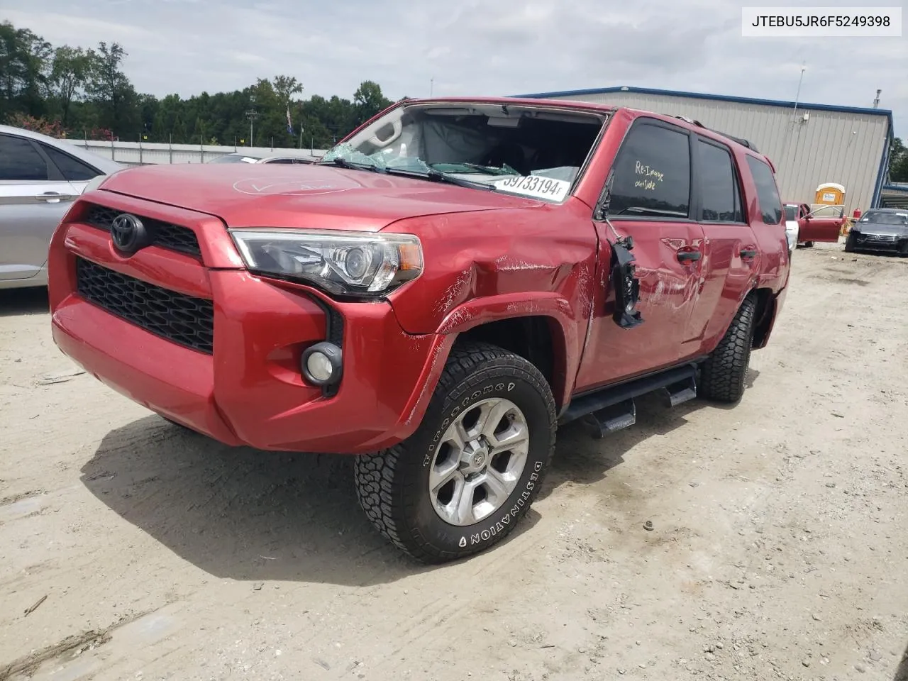 JTEBU5JR6F5249398 2015 Toyota 4Runner Sr5